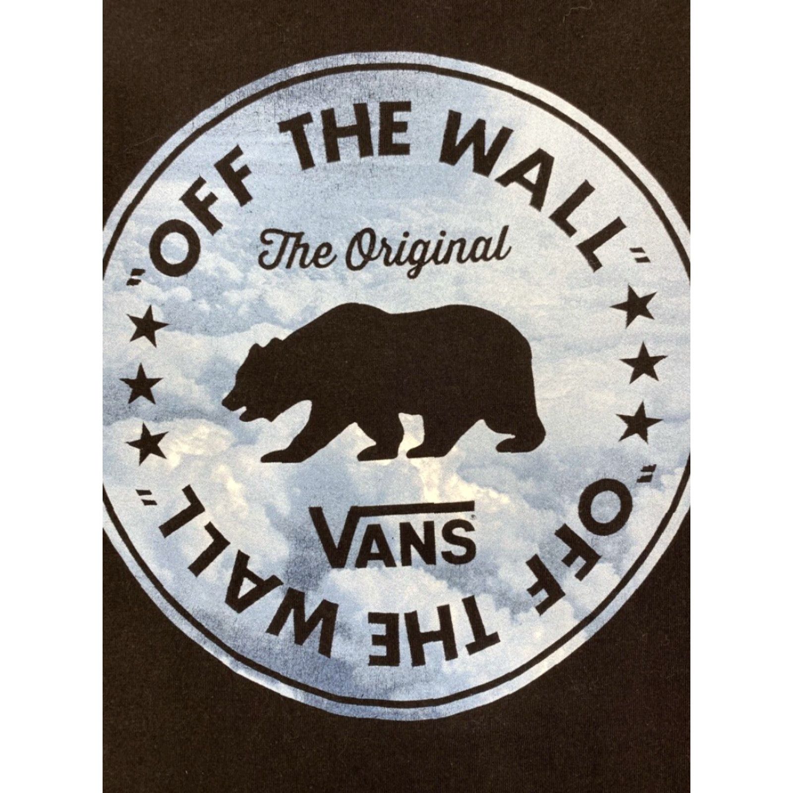 Vans VANS Shirt Men S Black California Bear Graphic Short Sleeve Crew Neck Skate Surf Mens Size US S / EU 44-46 / 1 - 2 Thumbnail