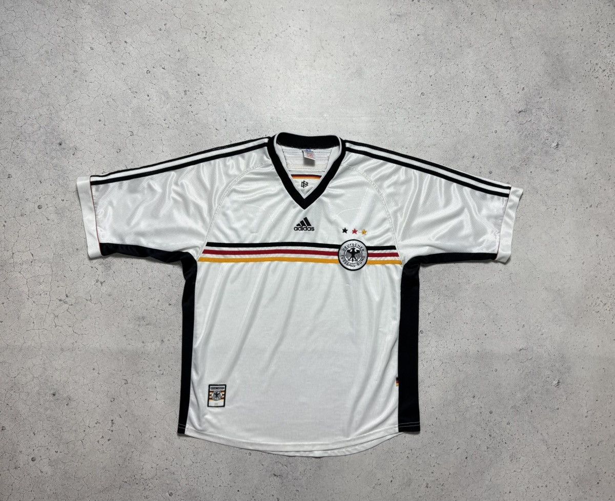 Adidas Adidas Germany Team 1998/2000 Vintage Soccer Jersey Football Size US XL / EU 56 / 4 - 1 Thumbnail