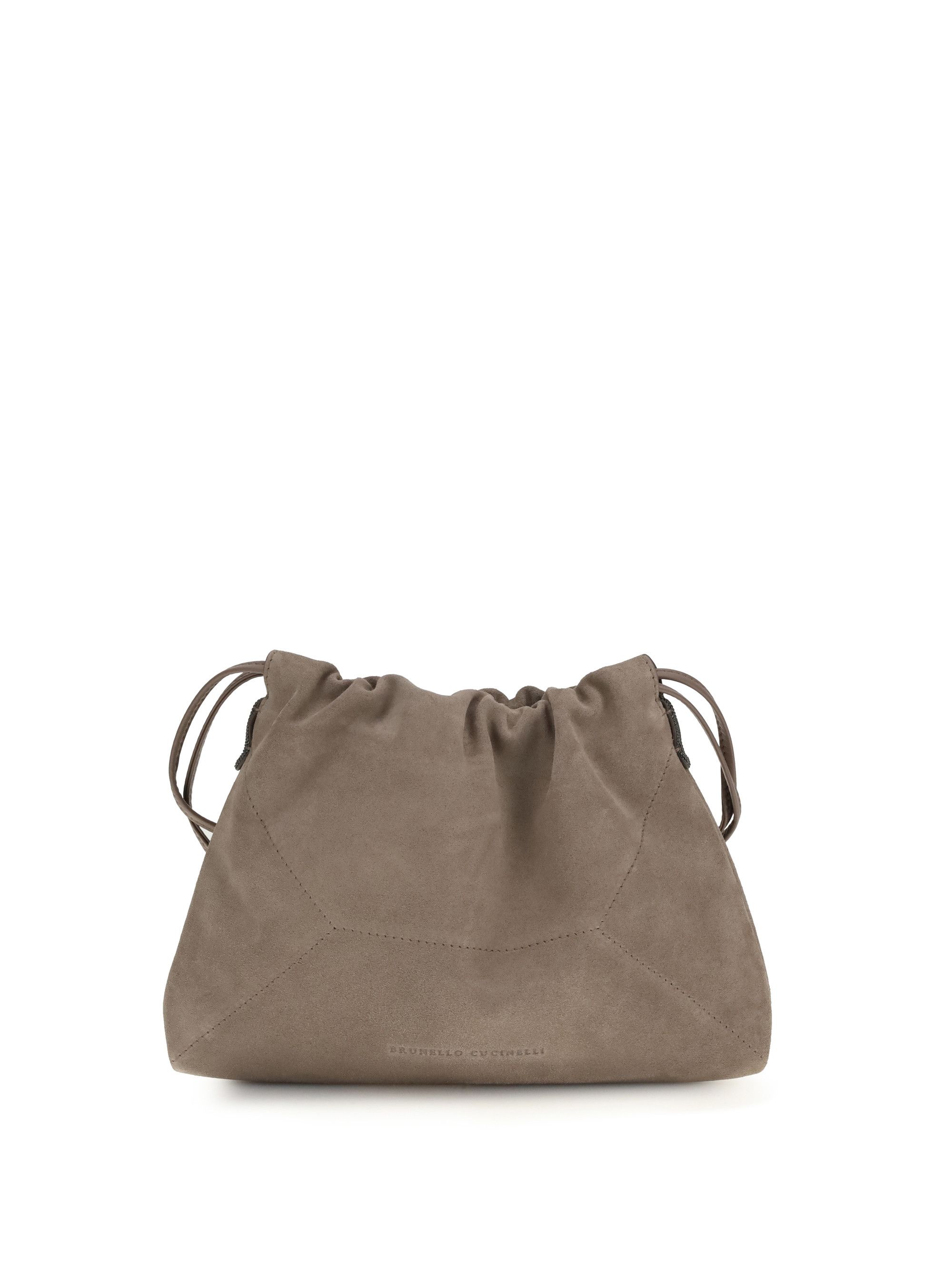 Brunello Cucinelli Suede Pouch Bag Size ONE SIZE - 1 Thumbnail
