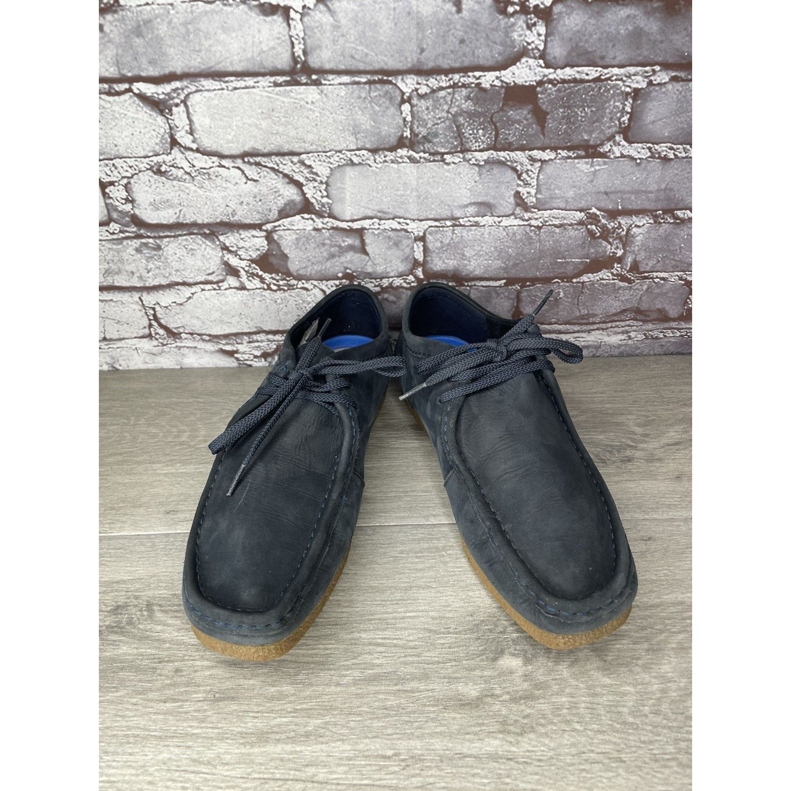Clarks Clarks Wallabees Combi Blue Suede Leather Chukka Boots Men’s Size US 10.5 / EU 43-44 - 15 Thumbnail