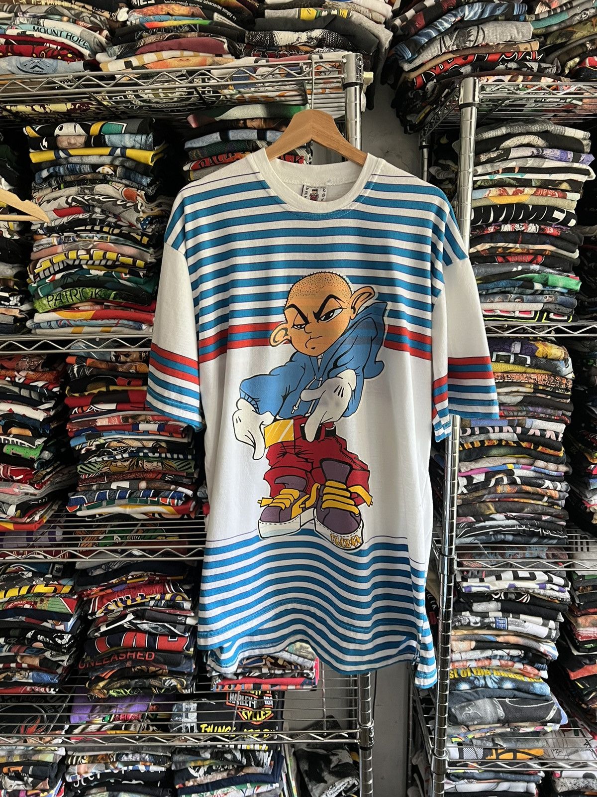 Homies 90s Vatos Locos Cholos Low Riders Chicano Tee Size US XXL / EU 58 / 5 - 1 Thumbnail