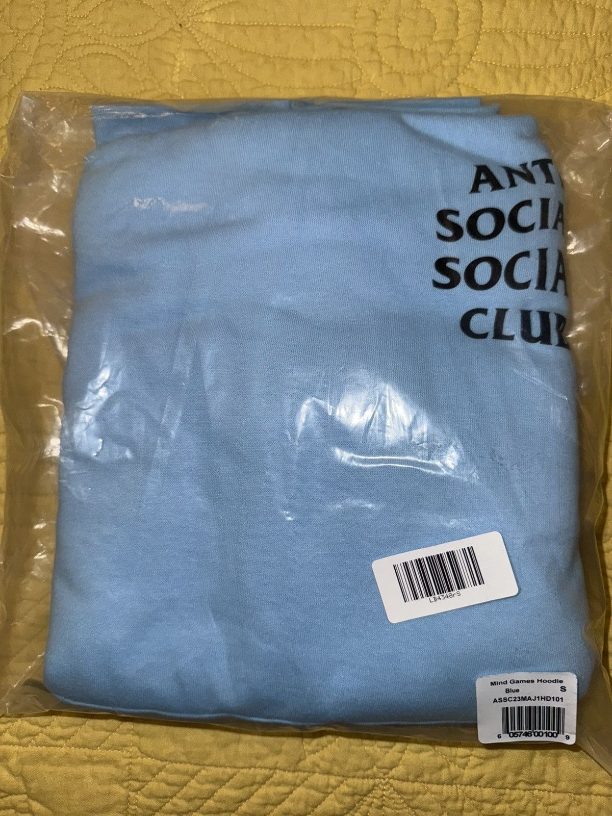 Anti Social Social Club Anti Social Social Club (ASSC) Mind Games Hoodie! Blue, NEW! Size US S / EU 44-46 / 1 - 4 Thumbnail