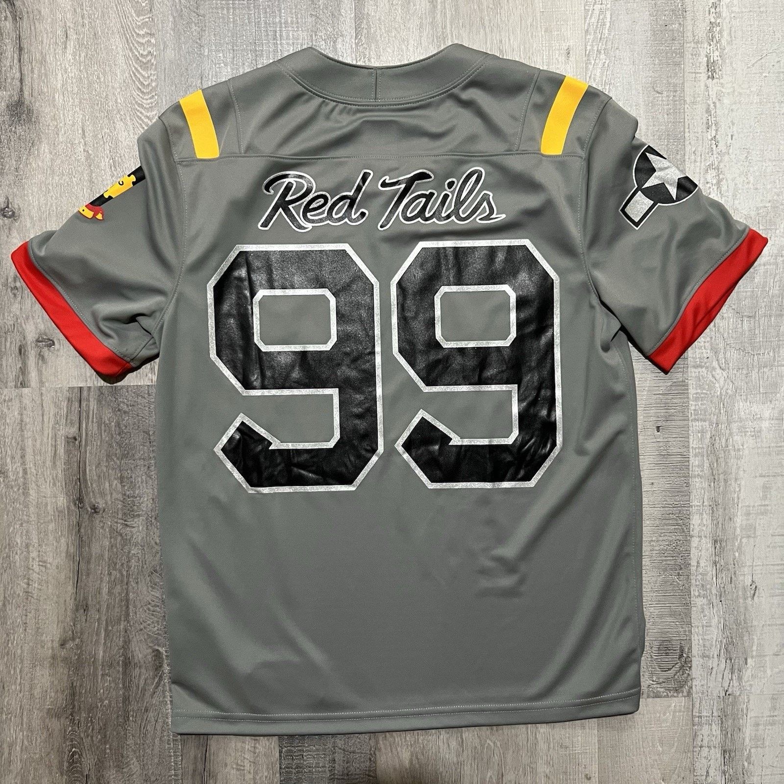 Nike Authentic Nike Air Force Red Tails Football Jersey Size M Size US M / EU 48-50 / 2 - 2 Thumbnail