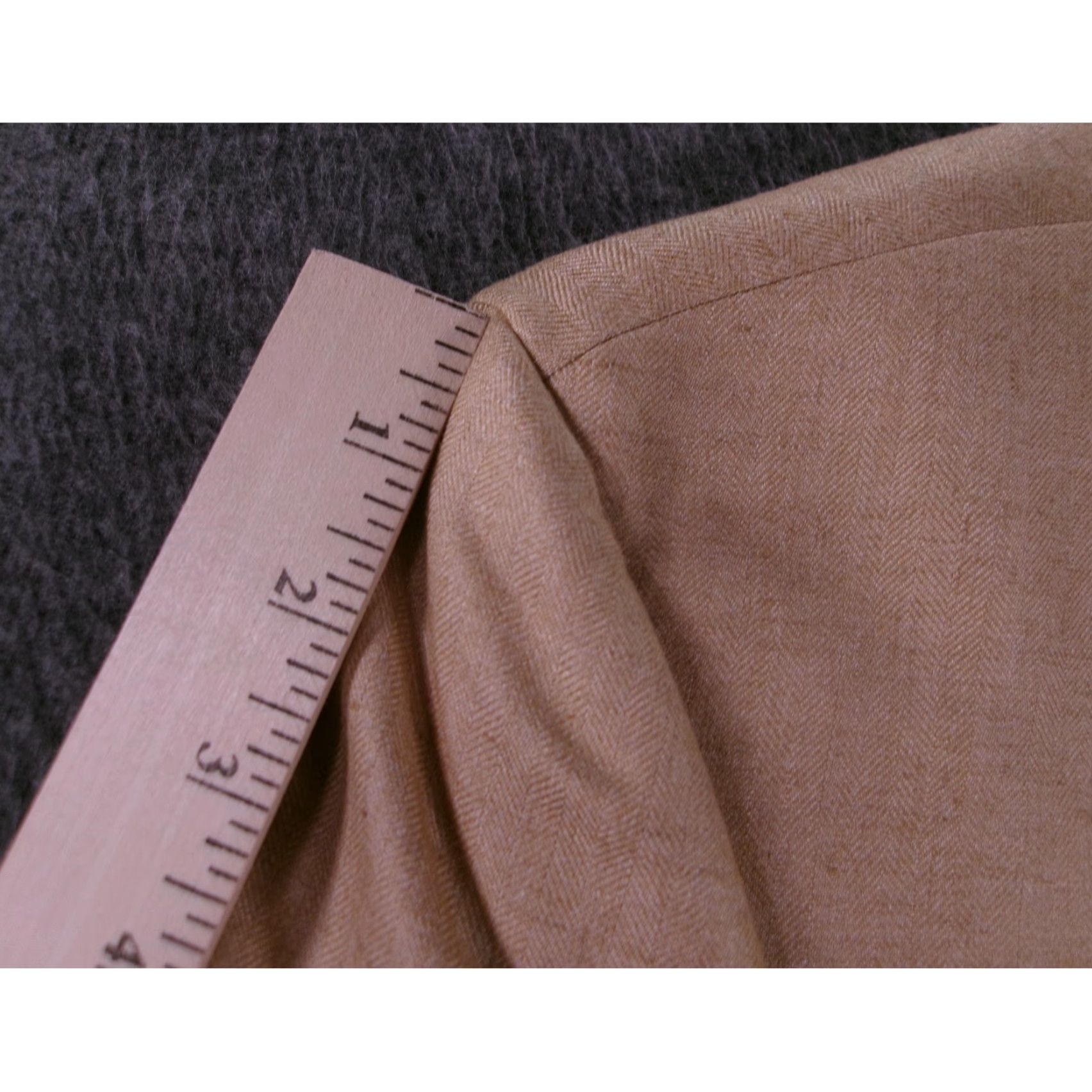 Chaps Chaps Sport Coat 44R Beige Mens Classic Linen Blend Business Casual Preppy Size US S / EU 44-46 / 1 - 7 Thumbnail