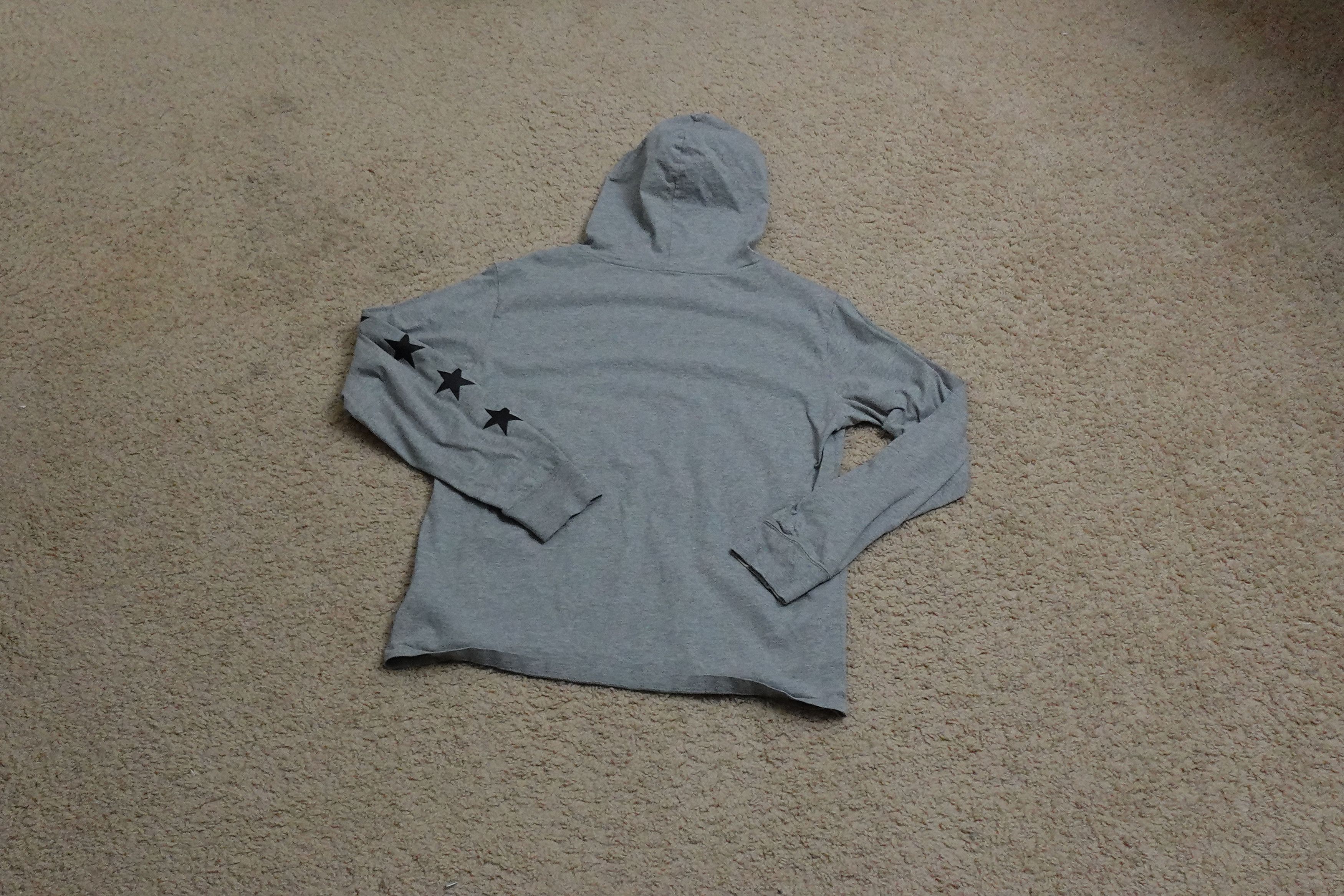 Converse Medium - Converse ALL STAR Hoodie Long Sleeve T Shirt Size US M / EU 48-50 / 2 - 2 Thumbnail