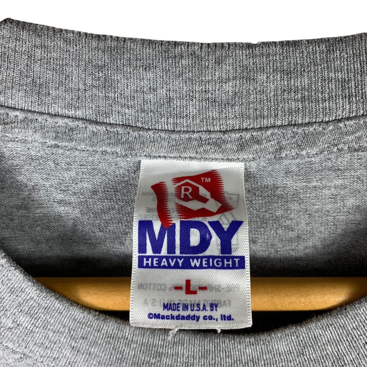 Vintage Vintage MACKDADDY Made In Usa Streetwear Big Logo T-Shirt Size US L / EU 52-54 / 3 - 6 Thumbnail