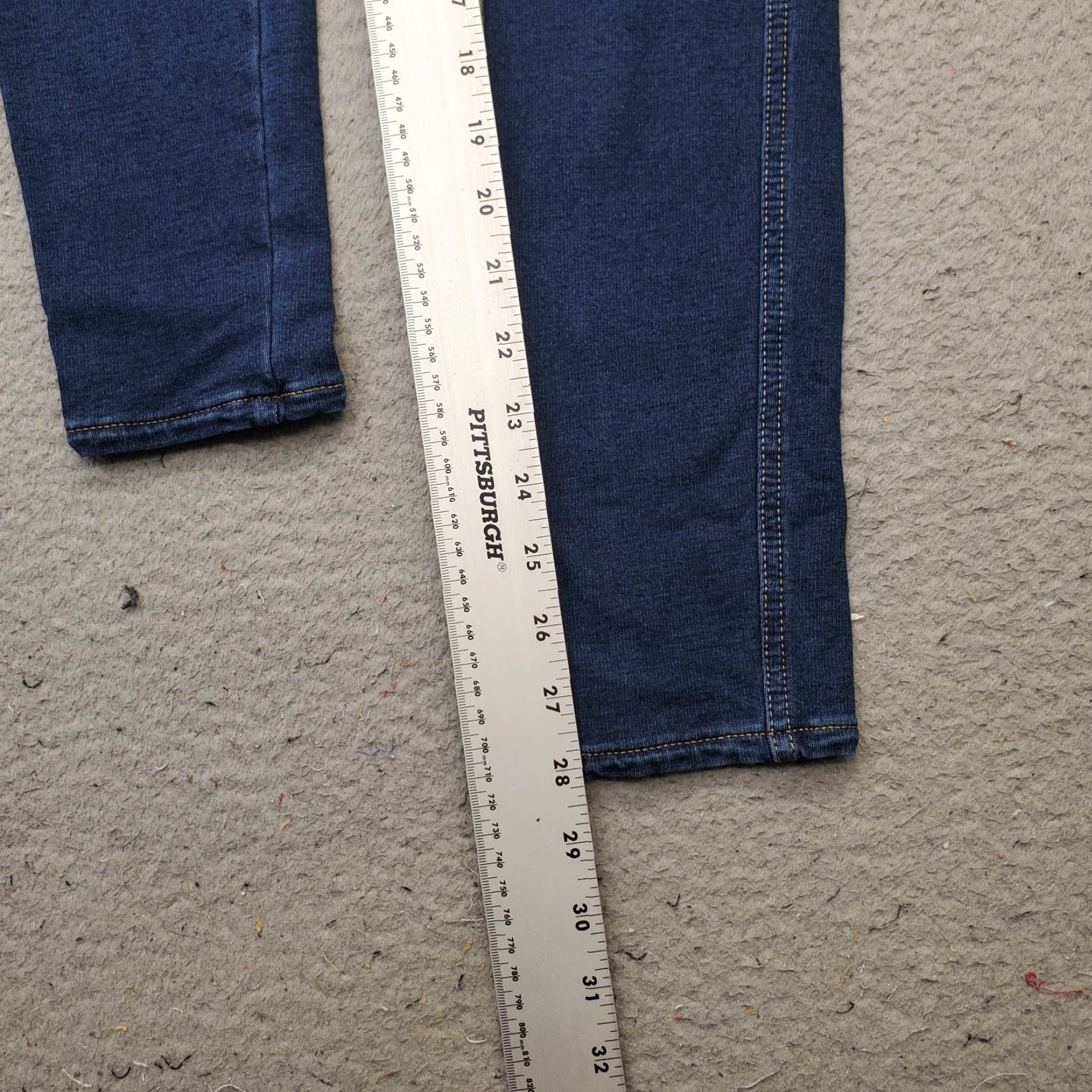 Abercrombie & Fitch Abercrombie & Fitch Jeans Women Size 2 Blue Denim Slim Fit Perfect Stretch Skinny Leg Womens Jeans Size 26" / US 2 / IT 38 - 4 Thumbnail