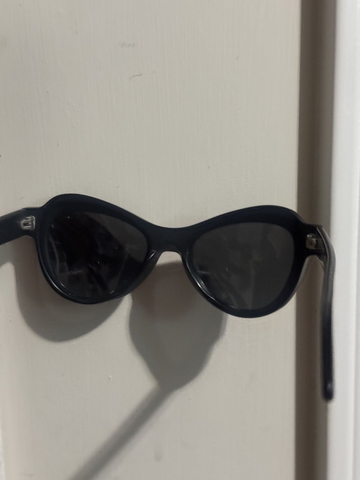 Kuboraum kuboraum maske y2 smooth black solid cateye sunglasses shade Size ONE SIZE - 3 Thumbnail