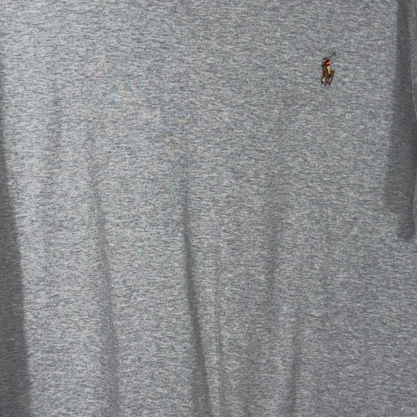 Polo Ralph Lauren Polo Ralph Lauren Custom Slim Fit Gray XL T-Shirt Size US XL / EU 56 / 4 - 2 Thumbnail
