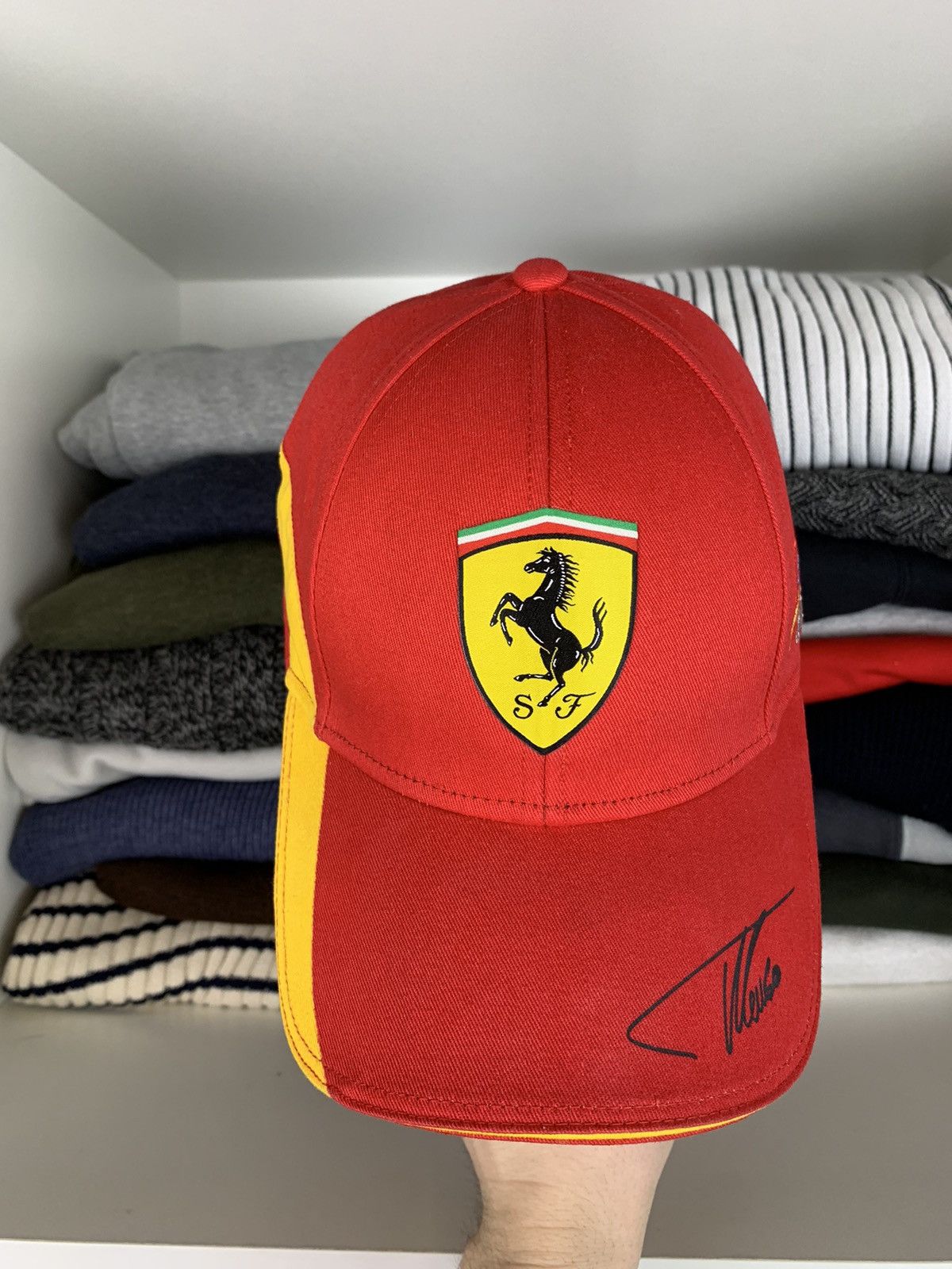 Ferrari Scuderia Ferrari Big Logo Cap Hat Size ONE SIZE - 2 Thumbnail