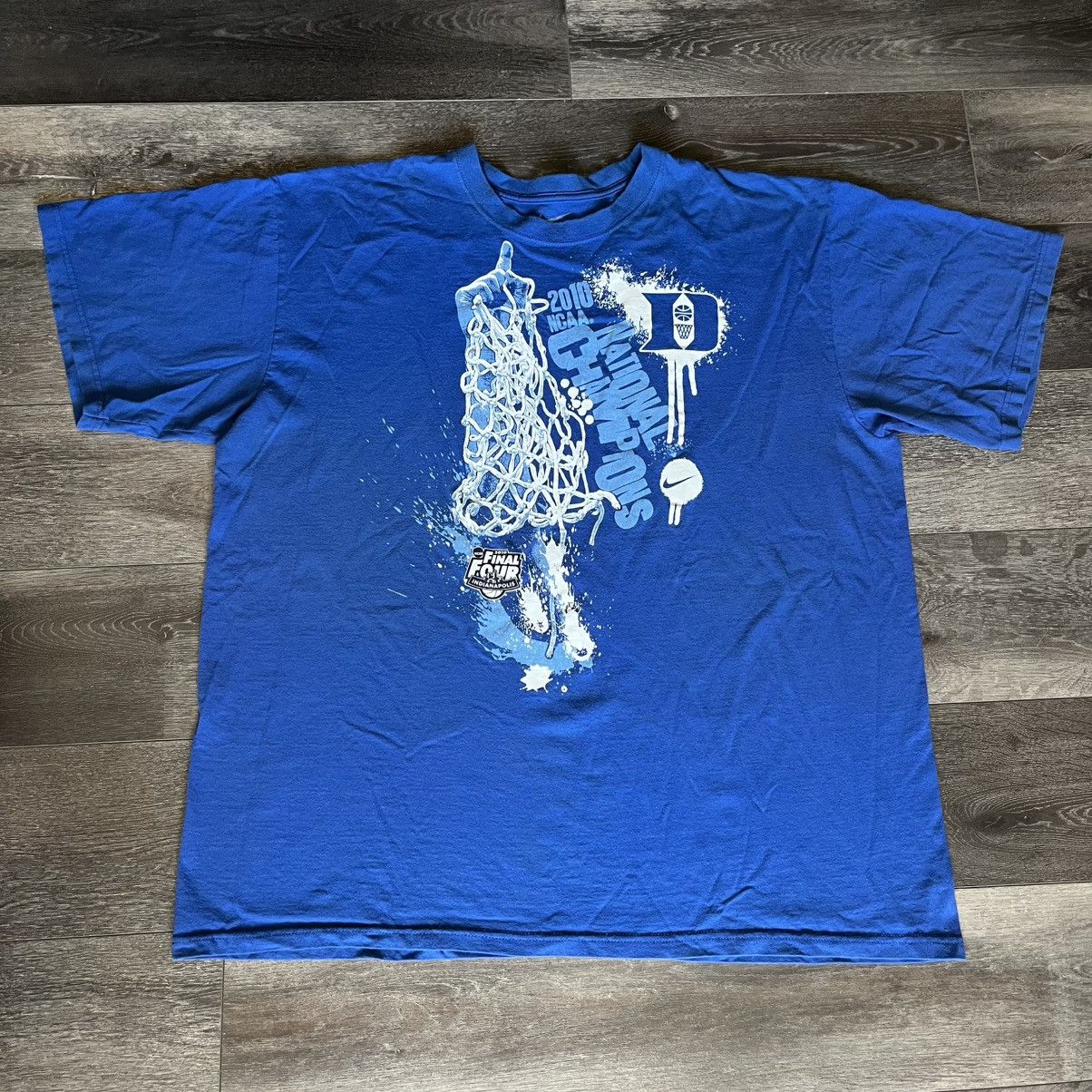 Nike Vintage 2010 Nike Duke Final Four College Championship Tee Size US XXL / EU 58 / 5 - 1 Thumbnail
