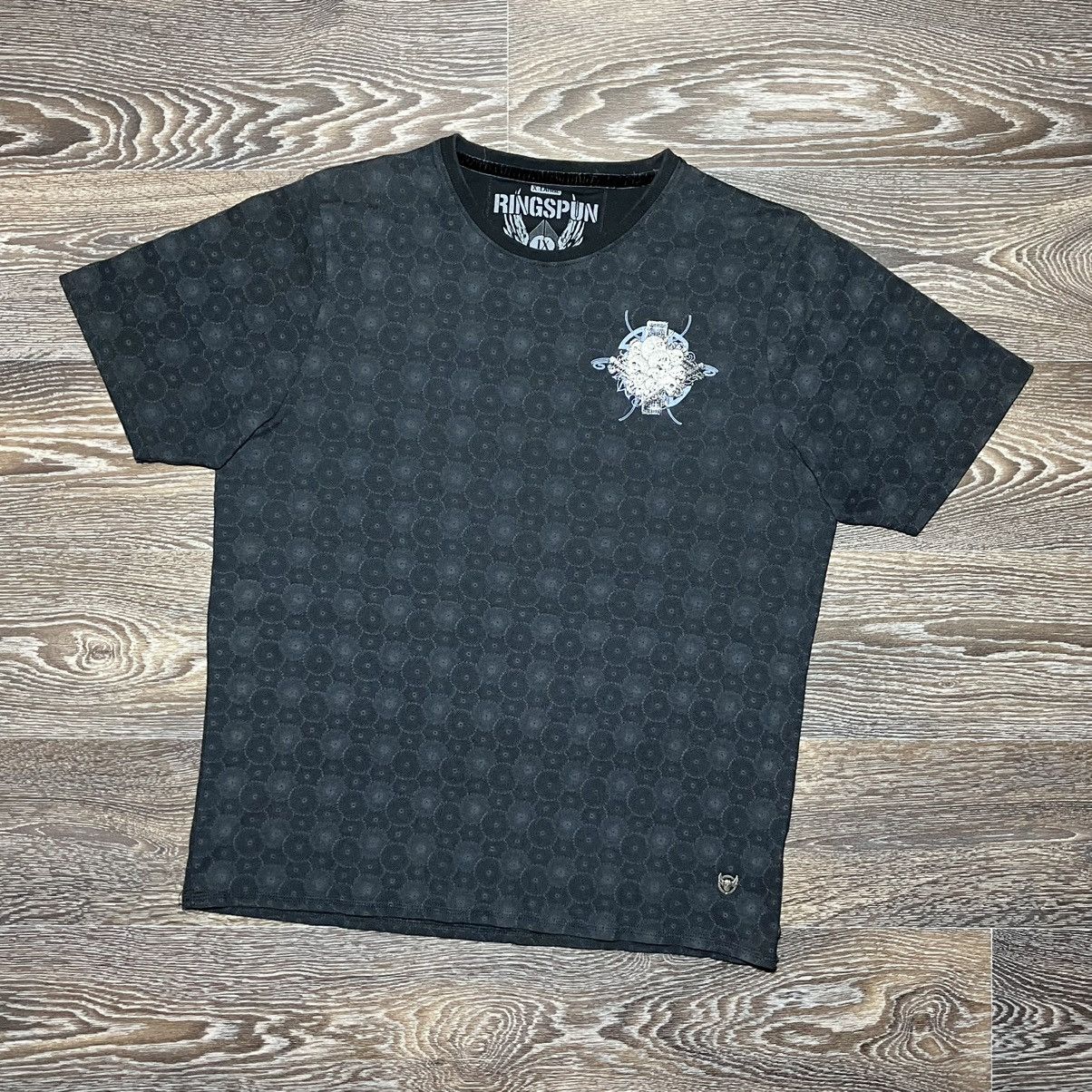 Ringspun Crazy💀RINGSPUN Dynasty Samurai Print Embellished T-shirt Size US L / EU 52-54 / 3 - 2 Thumbnail