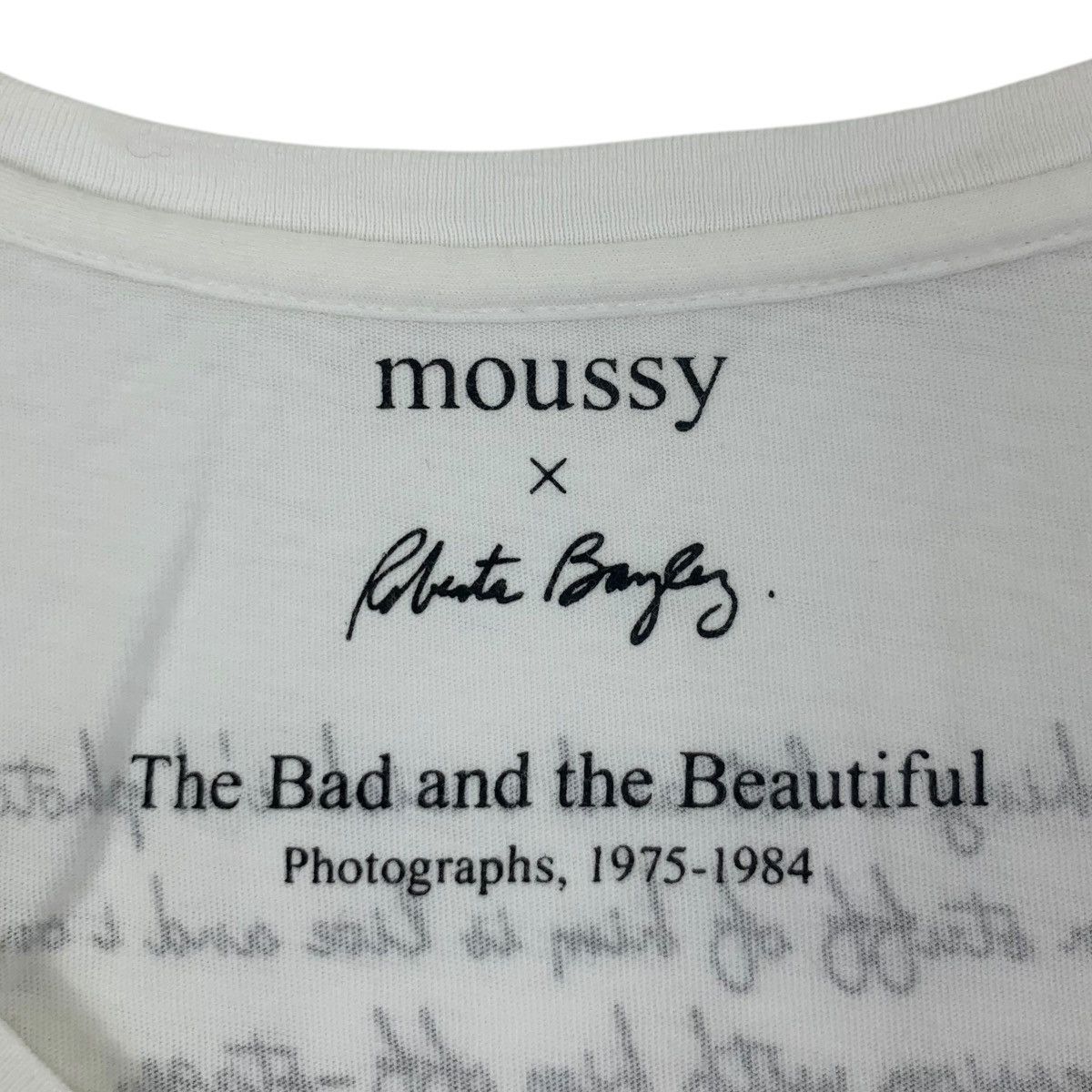 MOUSSY ROBERTA BAYLEY FOTOFOLIO x MOUSSY Iggy Pop Punk Tee Shirt Size XS / US 0-2 / IT 36-38 - 6 Thumbnail