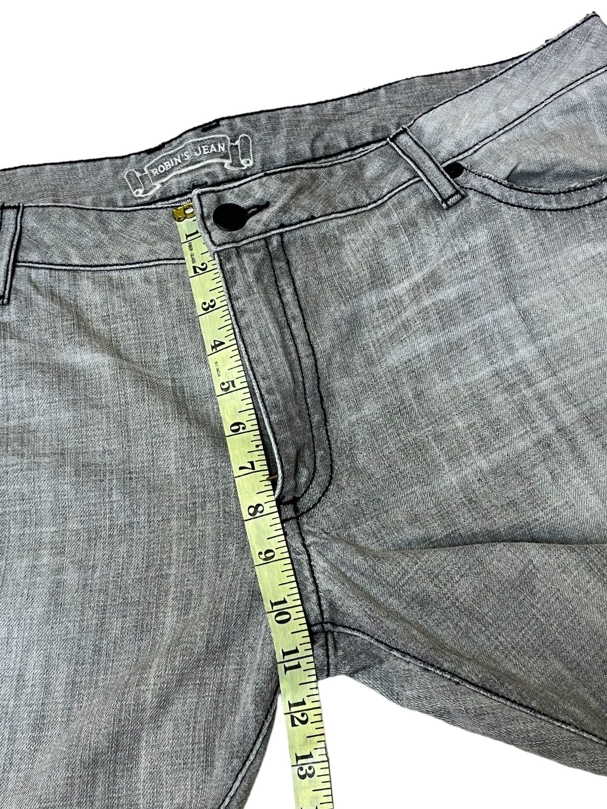 Robins Jeans SICK🔥VINTAGE ROBIN’S JEAN GREY LOWRISE STRAIGHT CUT JEANS Size US 44 / EU 60 - 20 Thumbnail