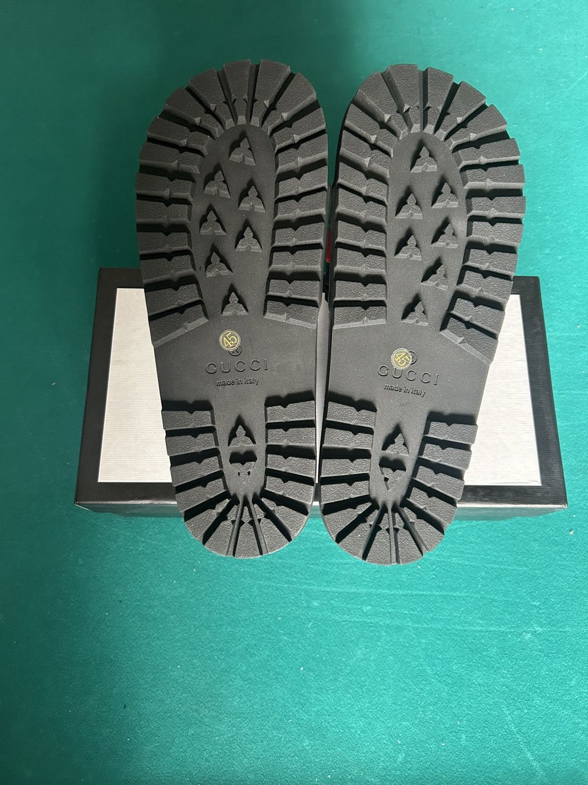 Gucci Mens Gucci Slides Size US 10.5 / EU 43-44 - 5 Thumbnail