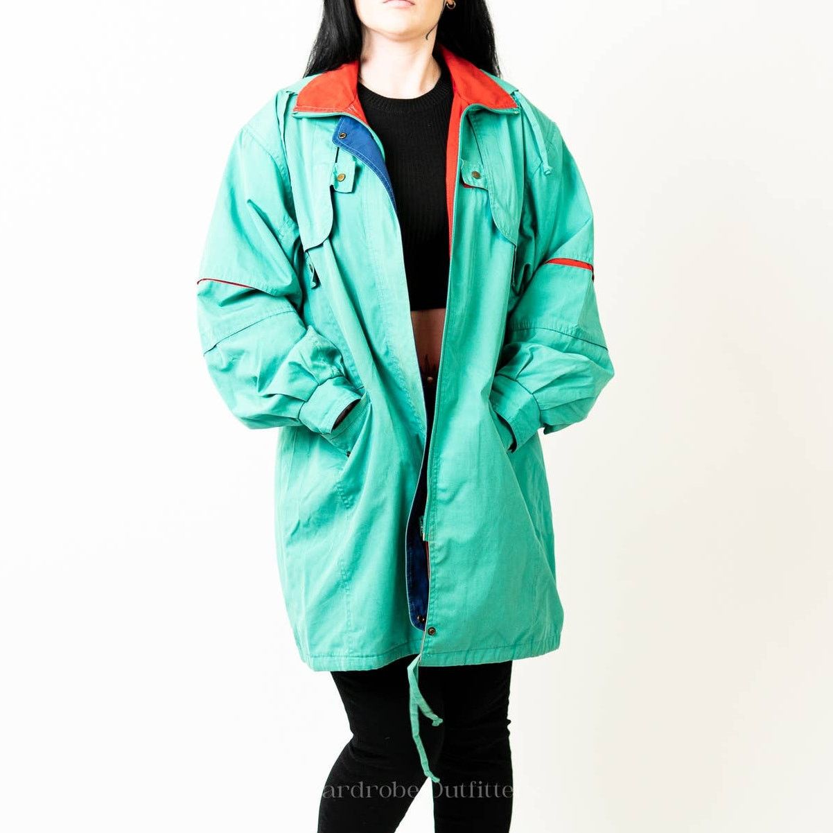 Vintage Vintage 90s Carrigan Court Rain Coat Jacket - L Size L / US 10 / IT 46 - 4 Thumbnail