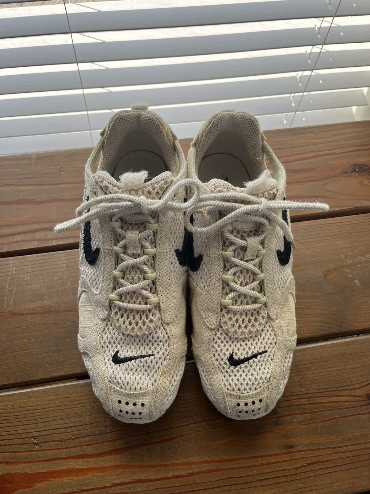 Nike × Stussy Stussy X Nike Air Zoom Spiridon Cage 2 Size US 8 / EU 41 - 3 Thumbnail