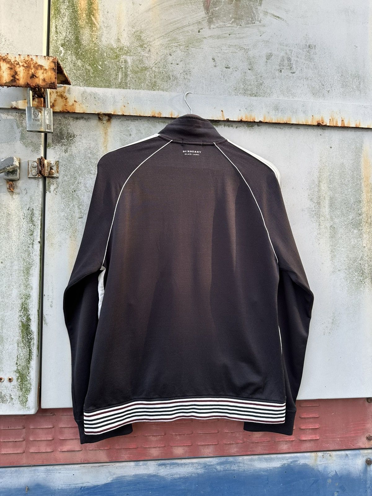 Burberry 👹Burberry Black Label Track Jacket Size US L / EU 52-54 / 3 - 7 Thumbnail