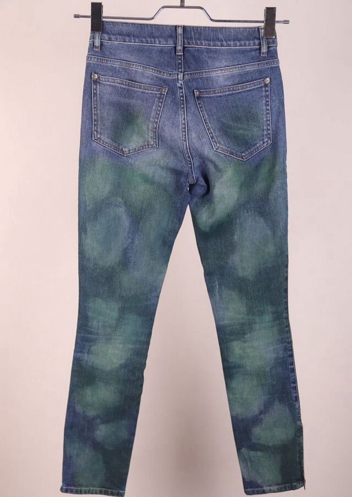 Chanel Chanel Graffiti Trash Painted Effect Denim Jeans Size 25" / US 0 / IT 36 - 2 Thumbnail