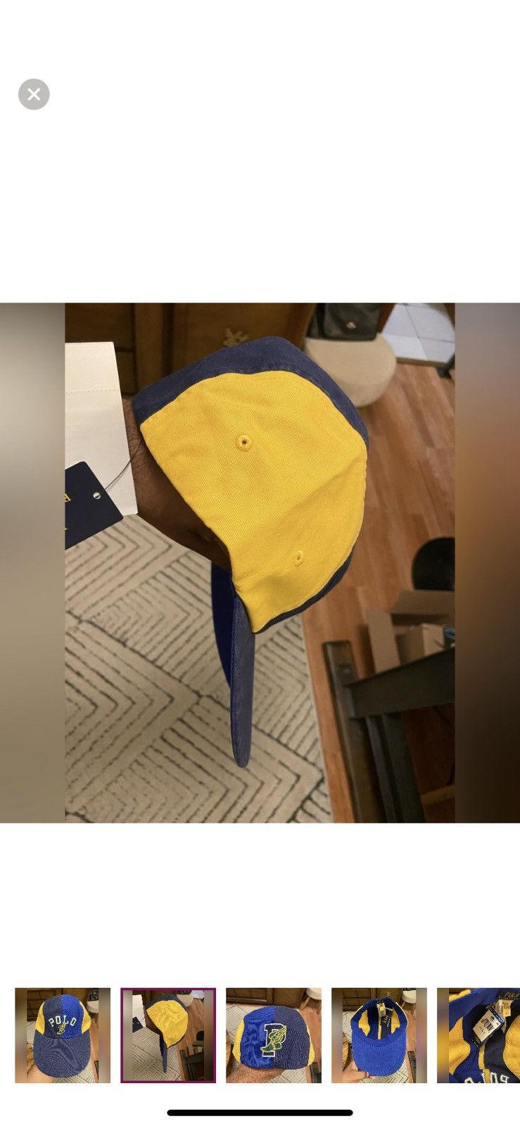 Polo Ralph Lauren Polo Pwing Hat BNWTs Size XL Size ONE SIZE - 2 Thumbnail