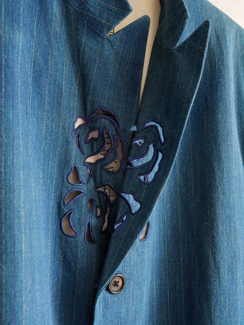 Yohji Yamamoto Yohji Yamamoto Yohji Yamamoto Floral Lace Jacket for Men Size US M / EU 48-50 / 2 - 5 Thumbnail