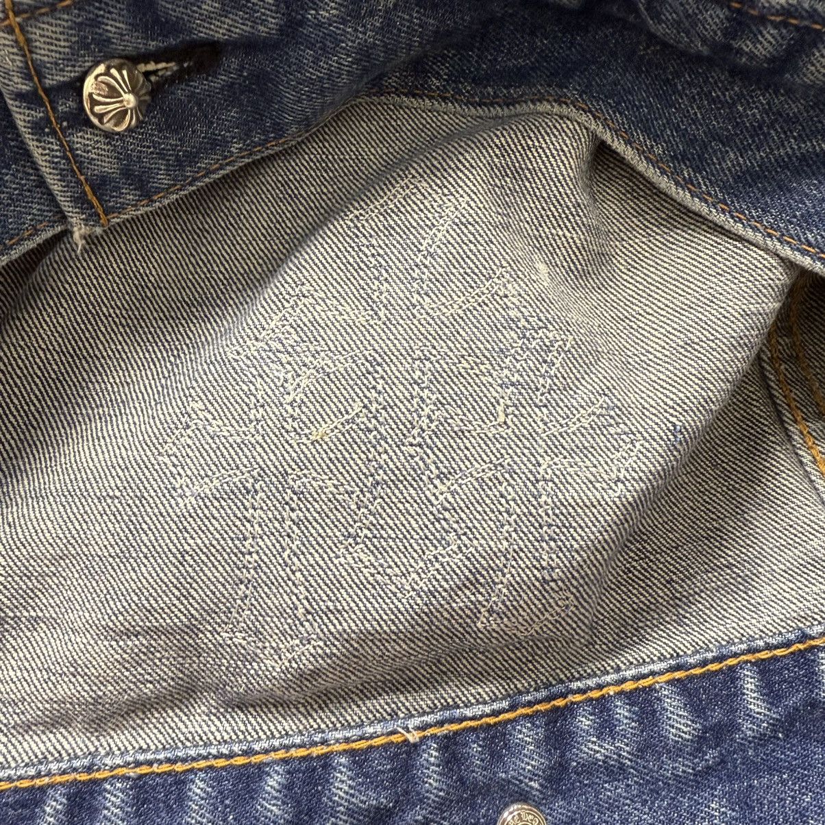Chrome Hearts Chrome Hearts Levi’s Cross Patches Denim Shirt Size US S / EU 44-46 / 1 - 8 Thumbnail