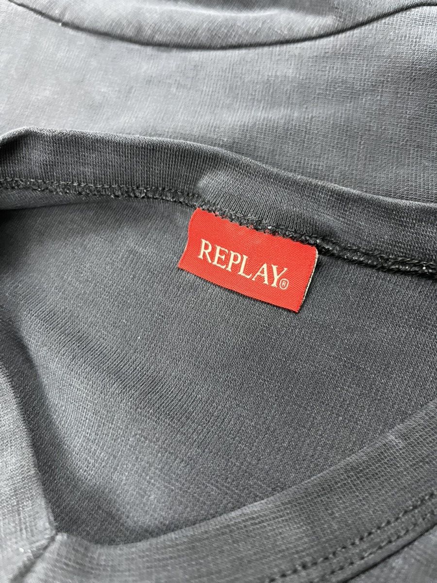 Replay Vintage Y2K Replay washed sweatshirt 00s streetwear Size US L / EU 52-54 / 3 - 8 Thumbnail