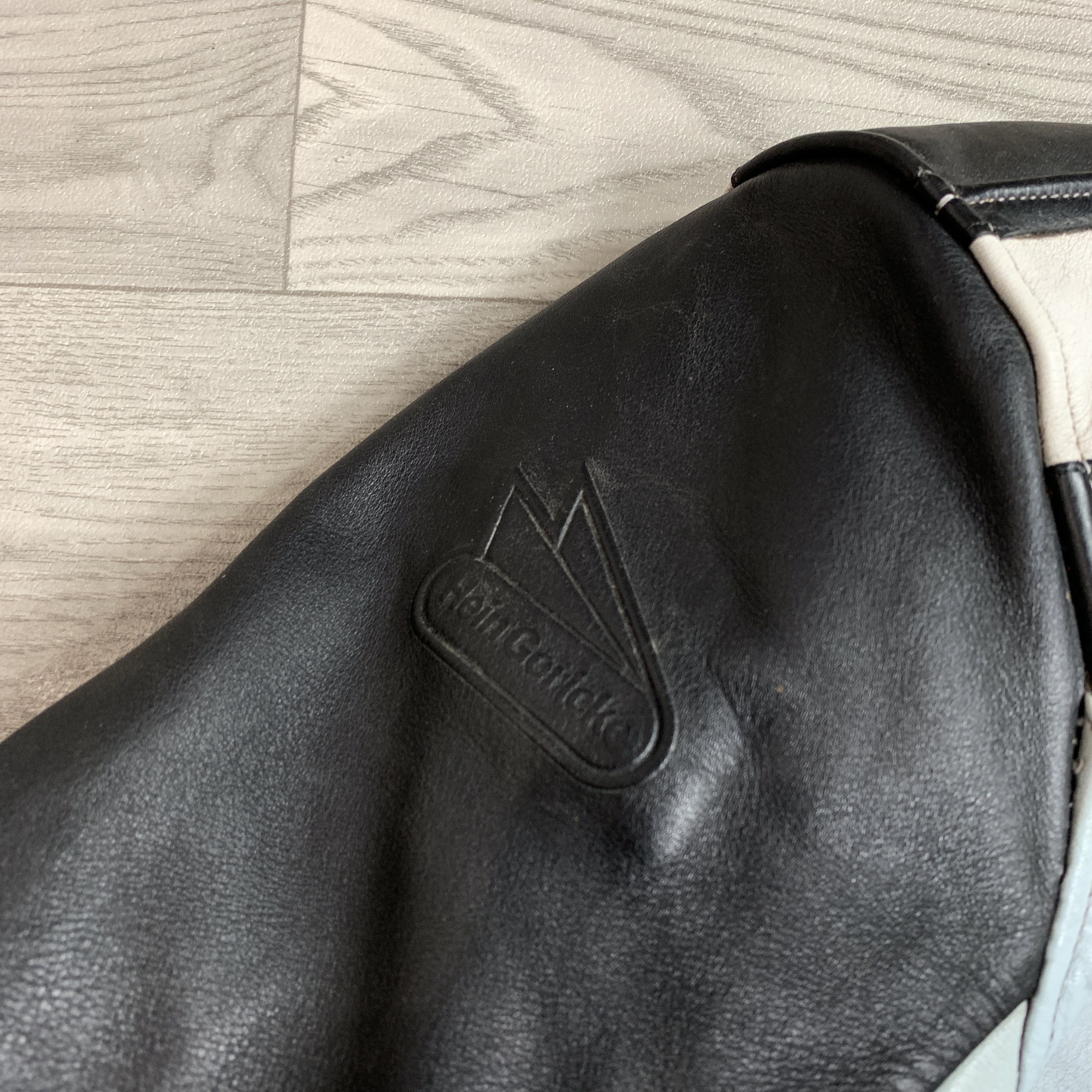 Hein Gericke Vintage Hein Gericke Pro Sports Moto Biker Leather Jacket L Size US L / EU 52-54 / 3 - 8 Thumbnail