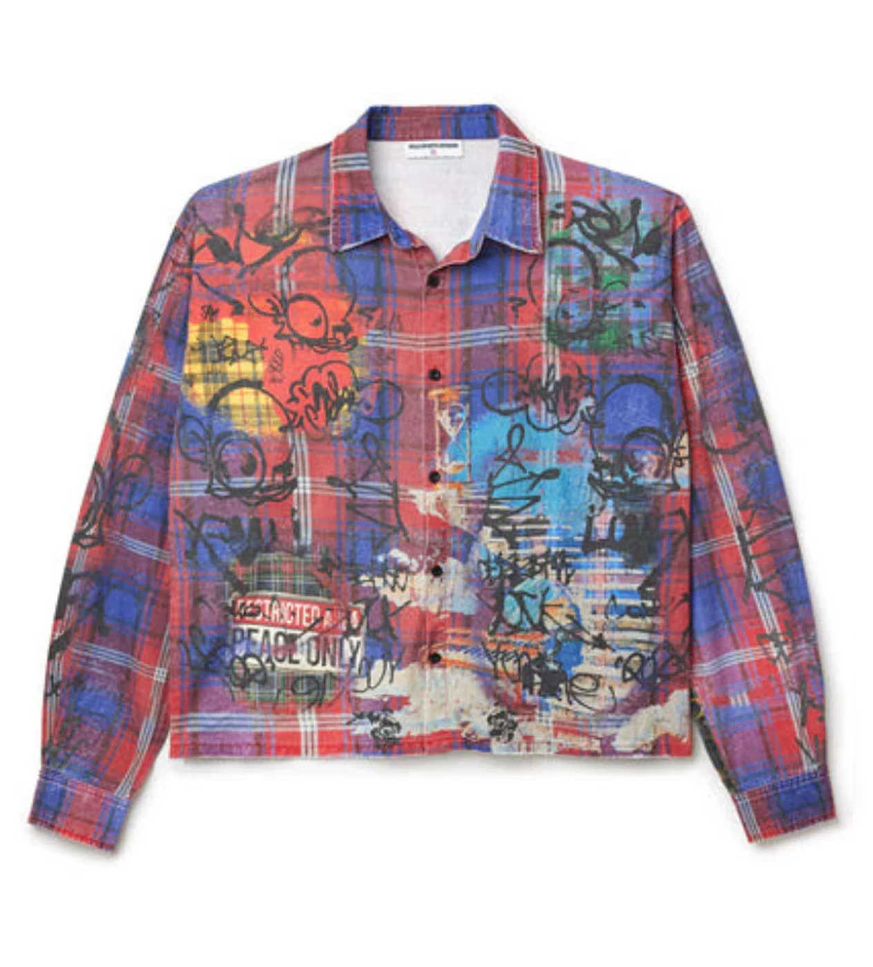Vale Forever Graffiti Flannel Red Size US XXL / EU 58 / 5 - 1 Thumbnail