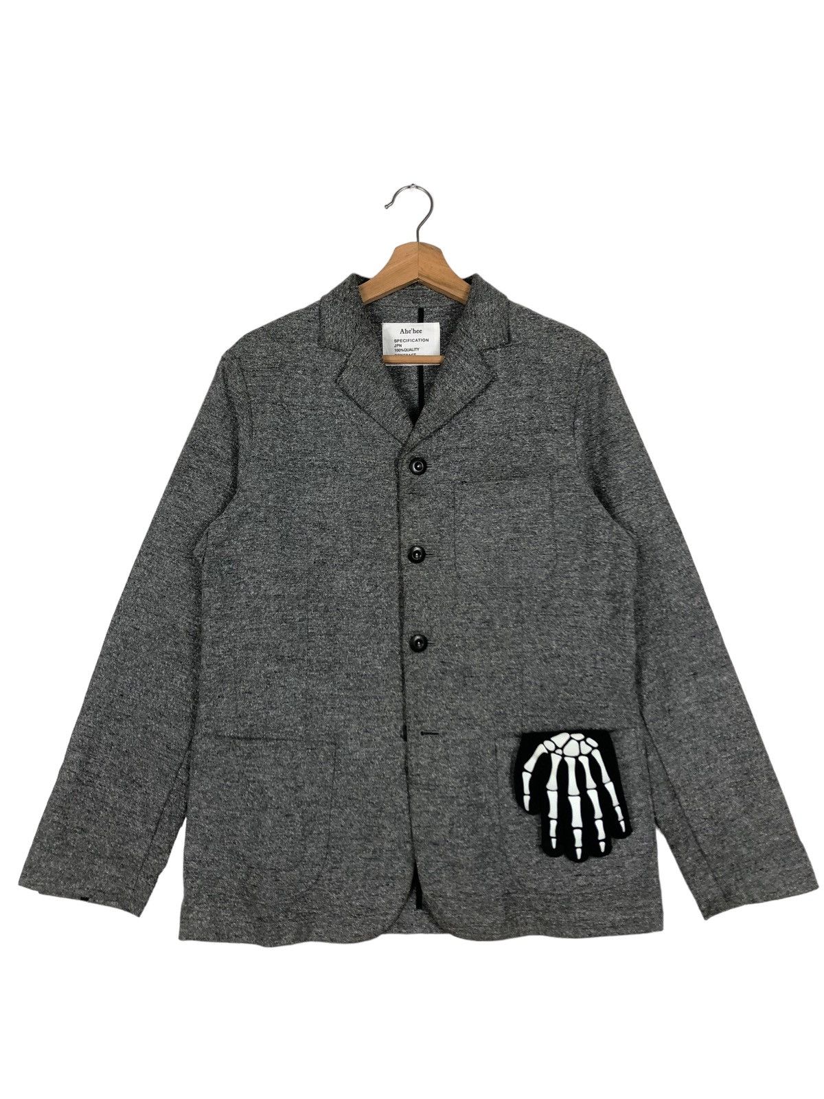 Japanese Brand 🔥Ahe’Hee Made in Japan Jacket Double Breast Size US M / EU 48-50 / 2 - 1 Thumbnail