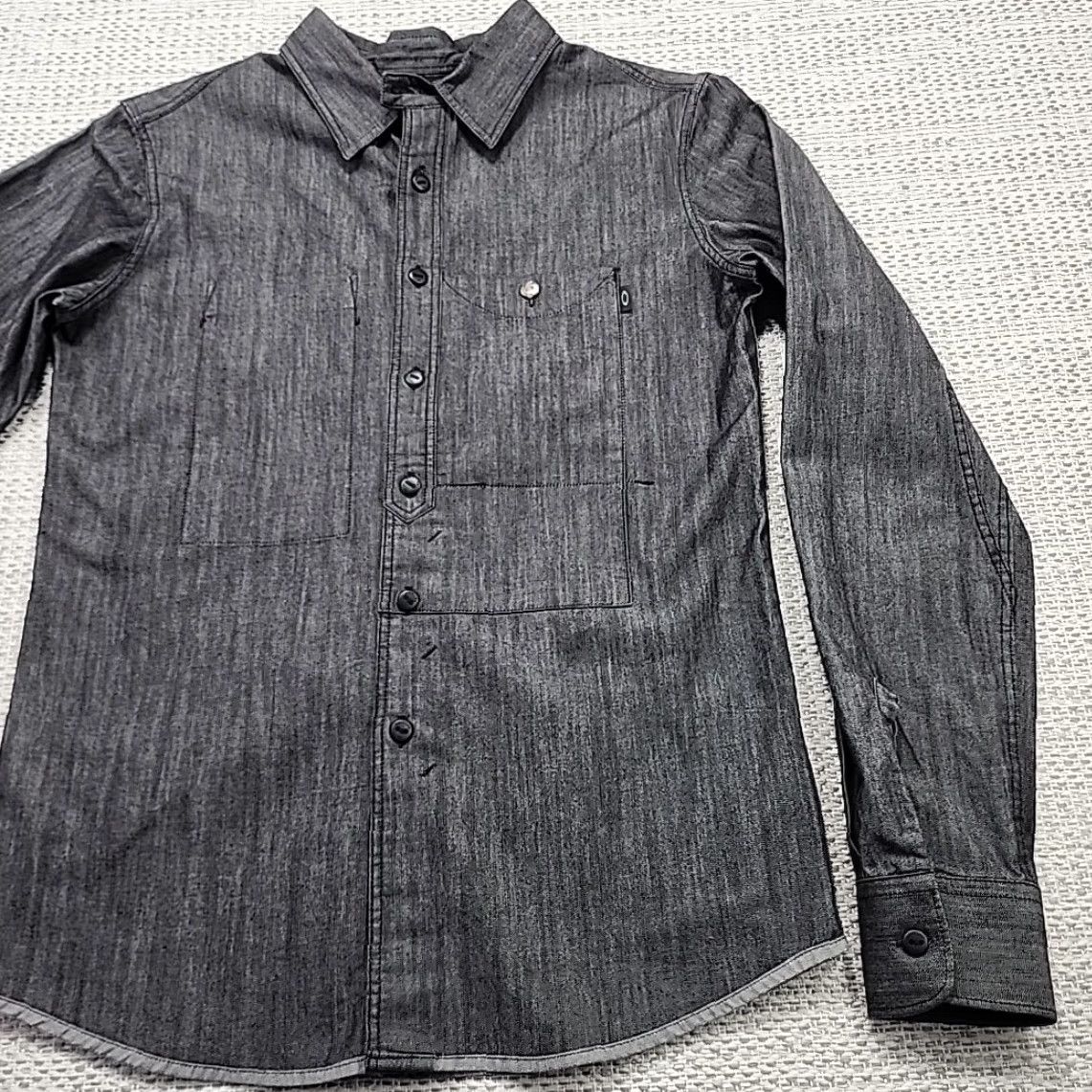Oakley Oakley Button-Up Shirt Mens Small Gray Long Sleeve Plush Flannel Casual Size US S / EU 44-46 / 1 - 2 Thumbnail