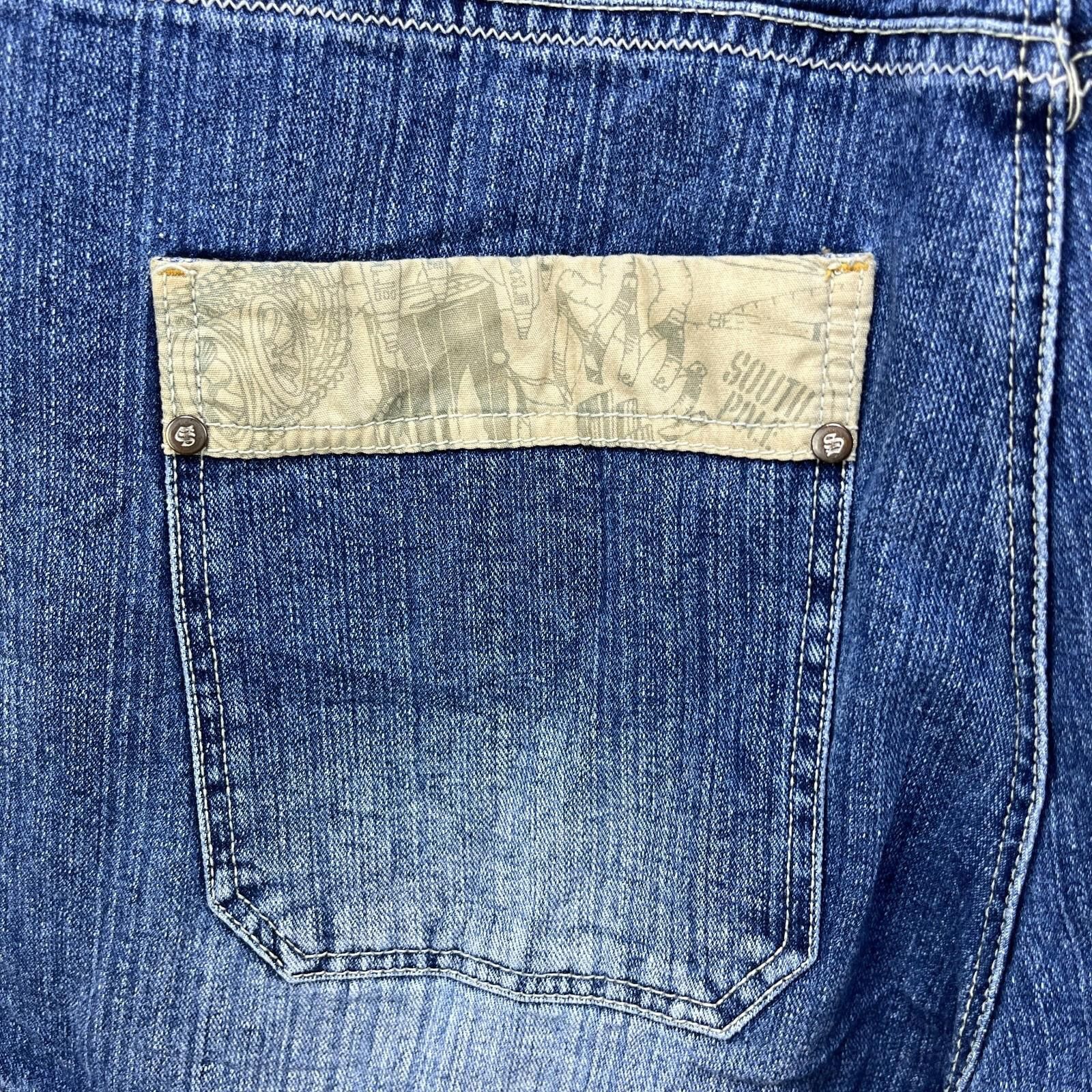 Southpole Vintage Y2K South Pole Jorts Jean Shorts Denim Baggy 38 Size US 38 / EU 54 - 8 Thumbnail
