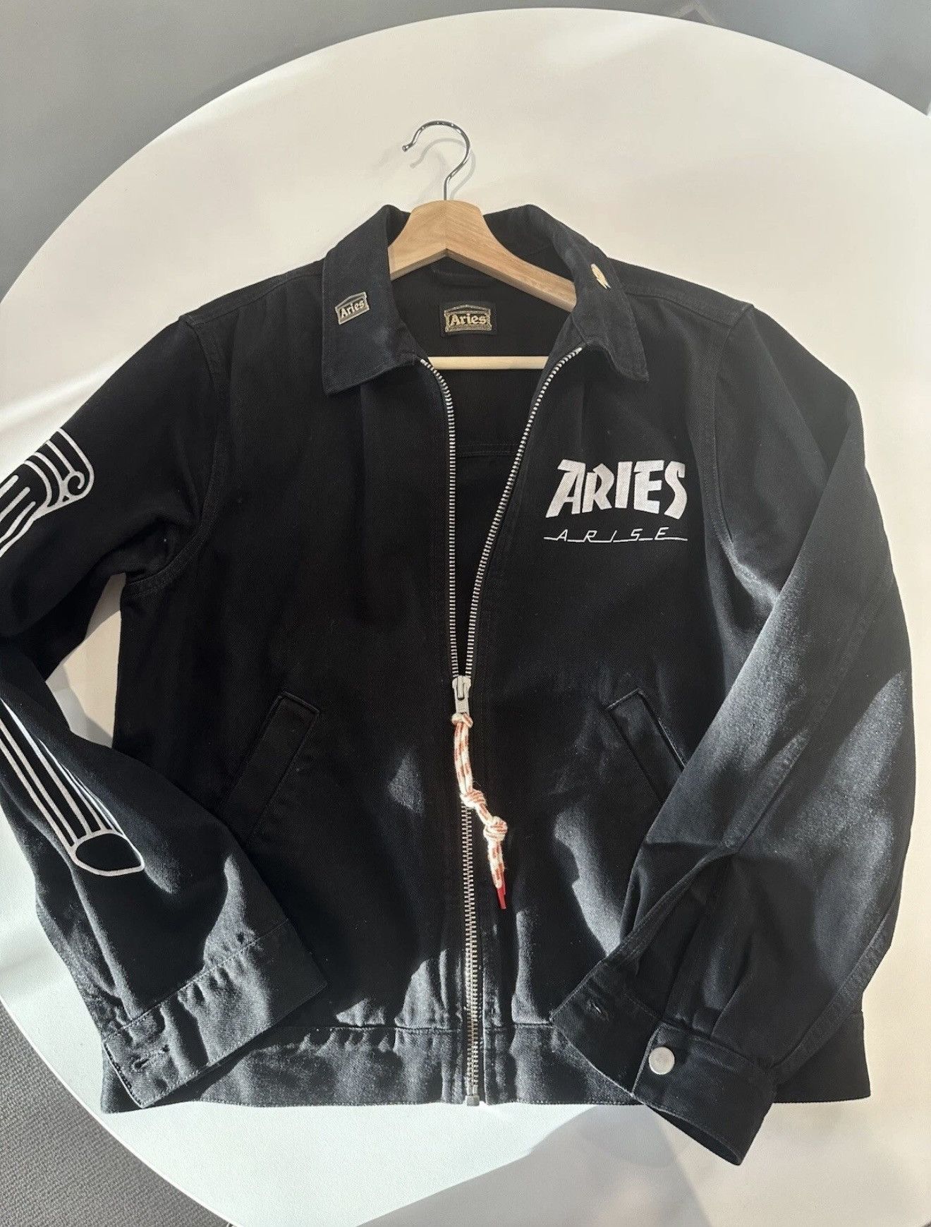 Aries Aries Column Denim Jacket Size US M / EU 48-50 / 2 - 3 Thumbnail