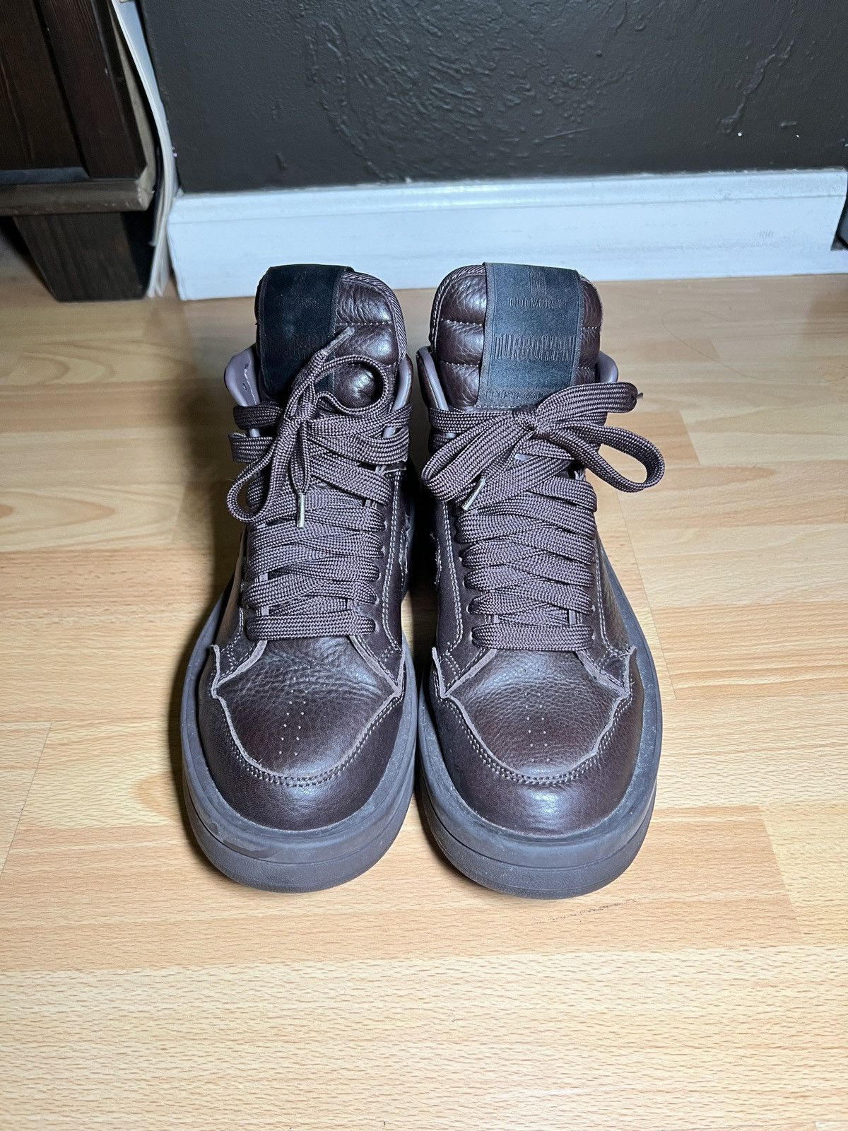 Converse × Rick Owens Drkshdw TURBOWPN Mid Sneakers Size US 7 / IT 37 - 1 Thumbnail