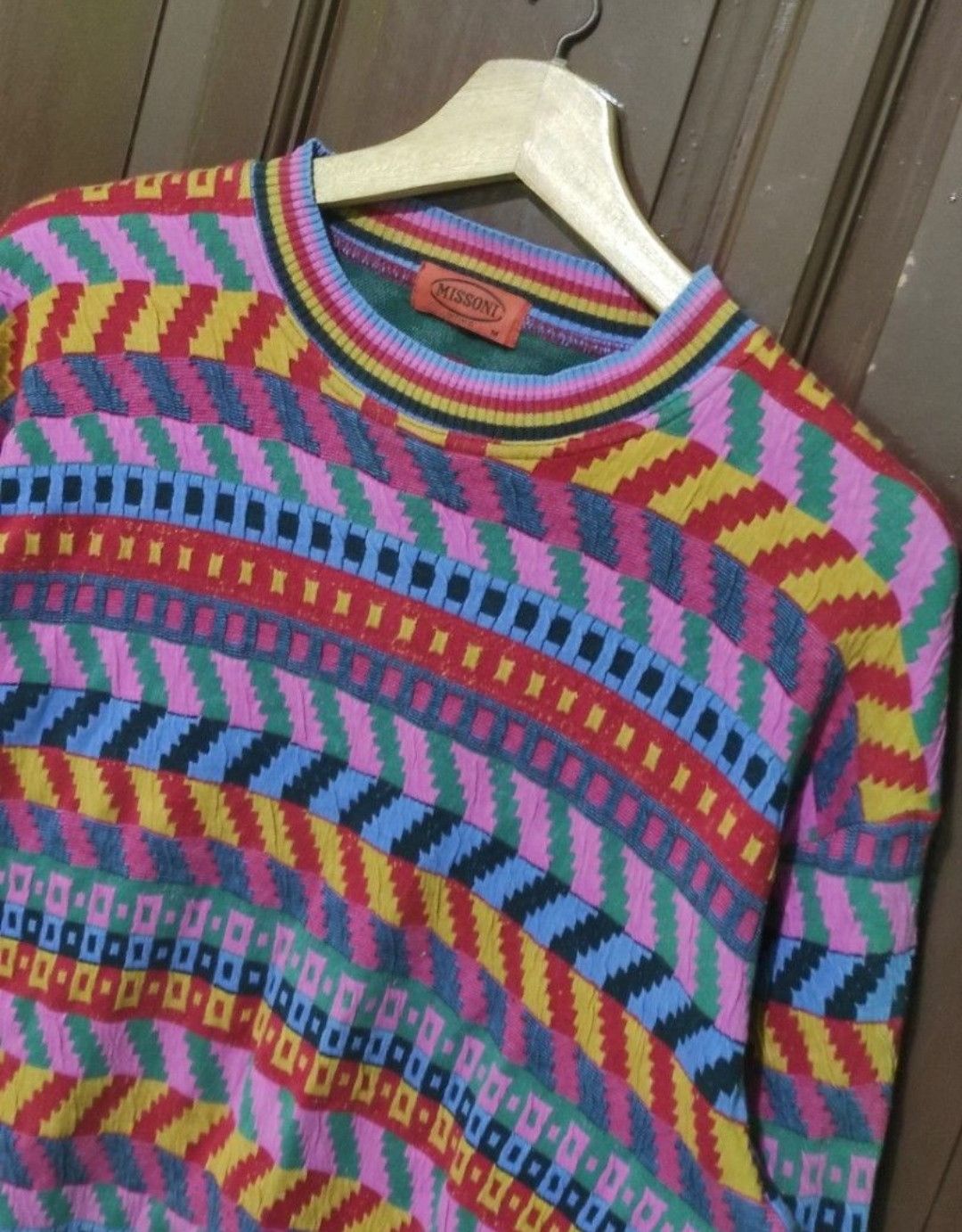 Designer × Missoni VTG Missoni Sweater Size US L / EU 52-54 / 3 - 4 Thumbnail