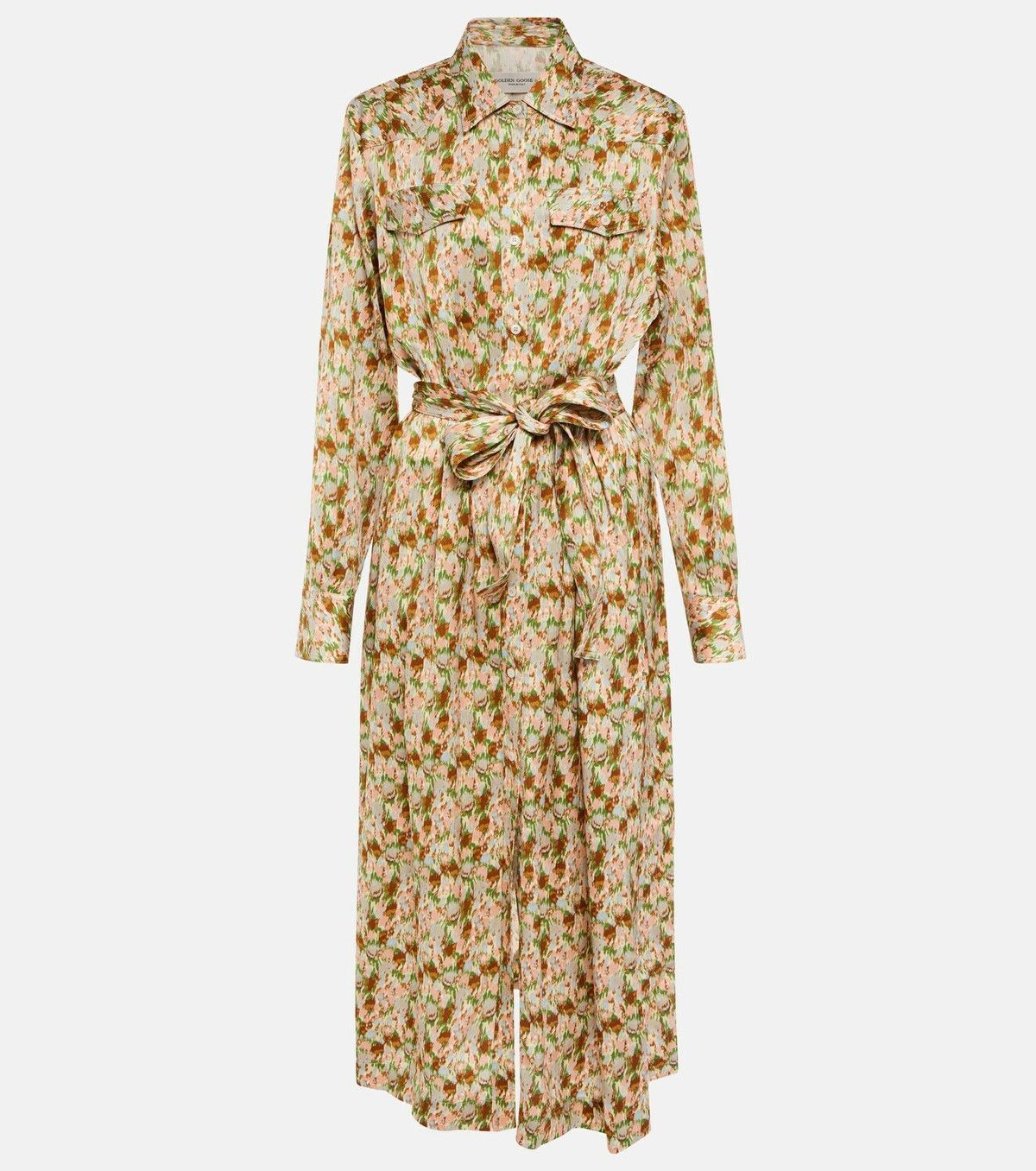 Golden Goose o1y0725 Maxi Dress in Multicolor Size M / US 6-8 / IT 42-44 - 1 Thumbnail