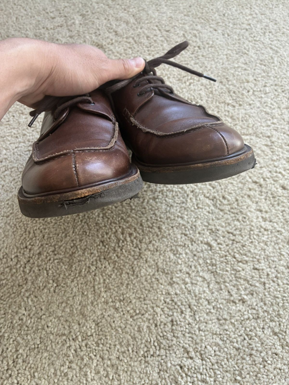 A.P.C. A.P.C Leather Shoe Used Size US 10 / EU 43 - 6 Thumbnail