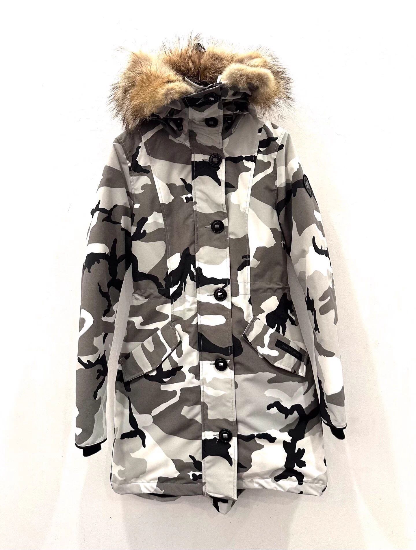 Canada Goose Canada Goose Rossclair women's gray/white camo parka XS Size XS / US 0-2 / IT 36-38 - 1 Thumbnail