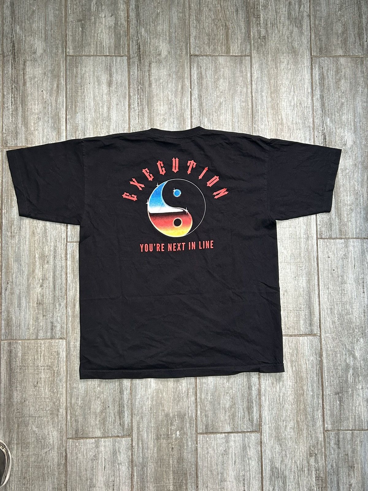 Vintage EXECUTION VINTAGE T-SHIRT Size US L / EU 52-54 / 3 - 1 Thumbnail