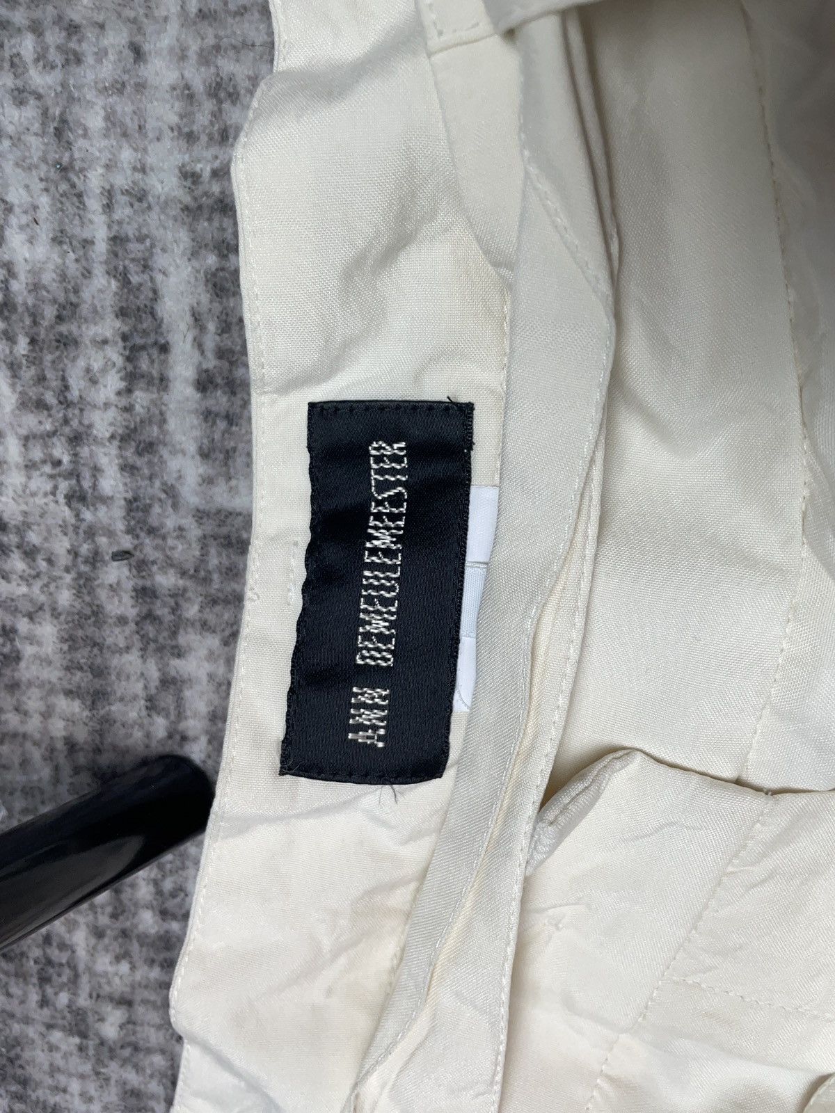 Ann Demeulemeester Ann Demeulemeester Silk Cargo Bondage Pants Size US 32 / EU 48 - 8 Thumbnail