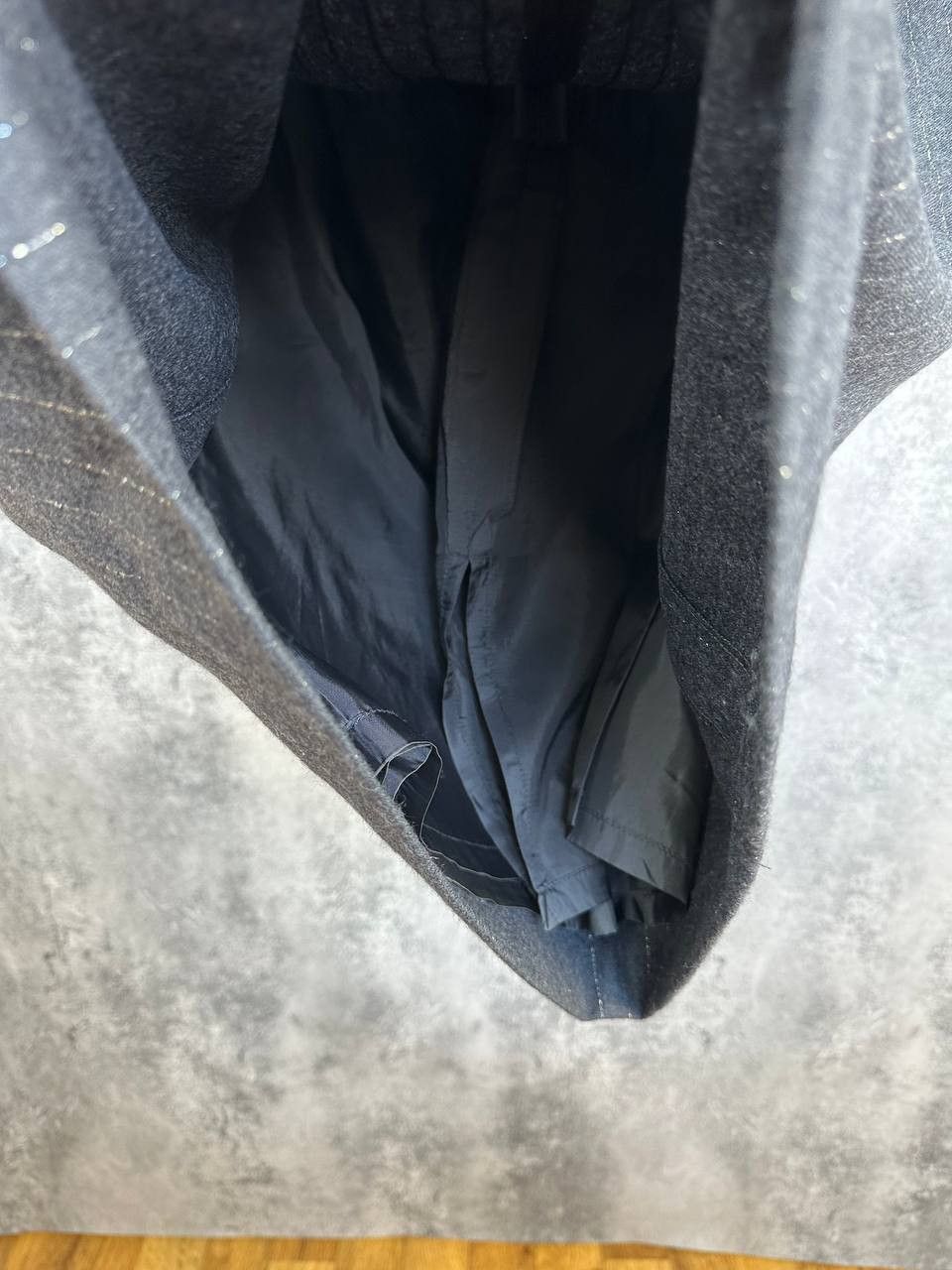 Yves Saint Laurent Yves Saint Laurent Variation 90s Pinstripe Wool Pencil Skirt Size 36" / US 14 / IT 50 - 9 Thumbnail