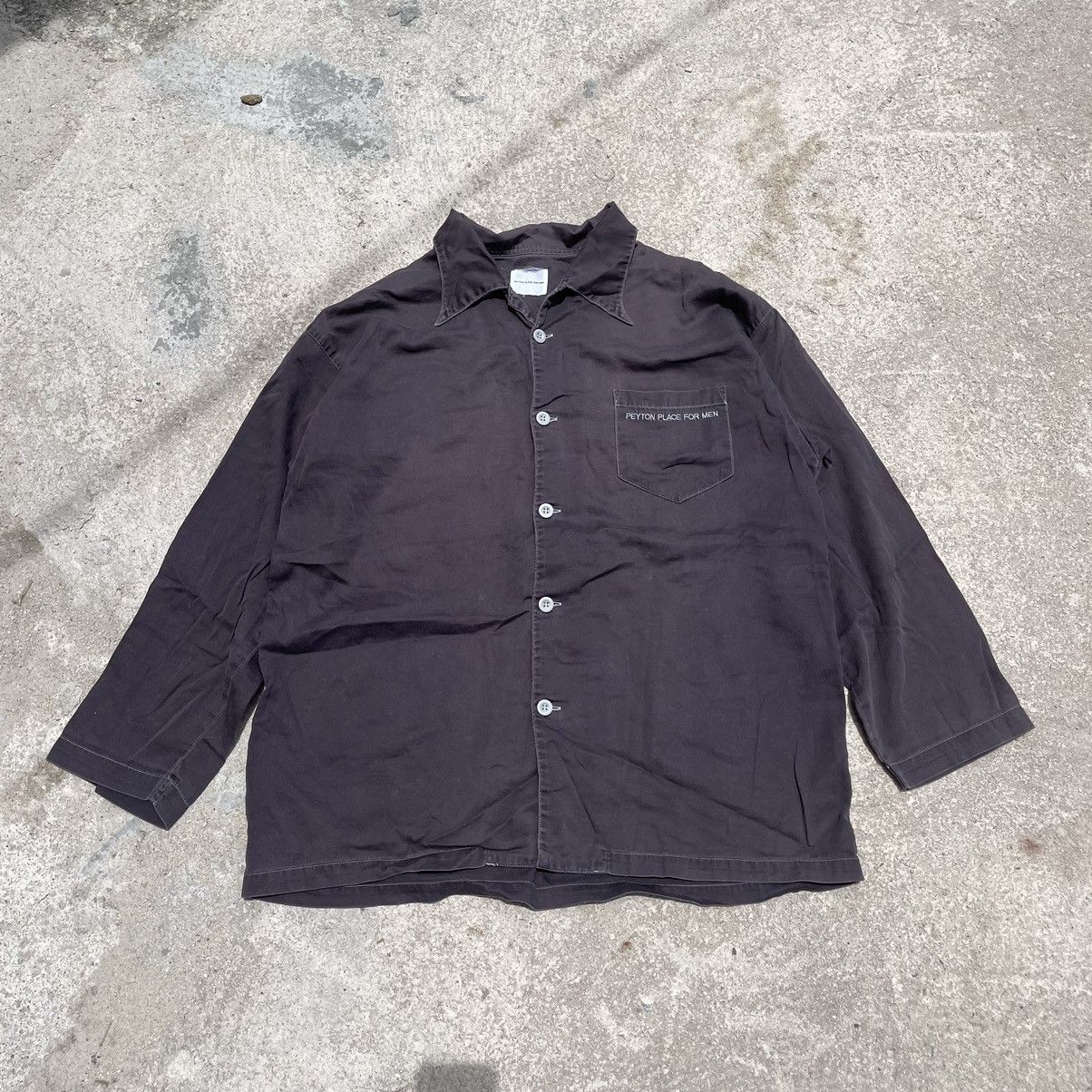 Designer × Vintage “PPFM” PEYTON PLACE FOR MEN PAJAMA SHIRT Size US M / EU 48-50 / 2 - 1 Thumbnail