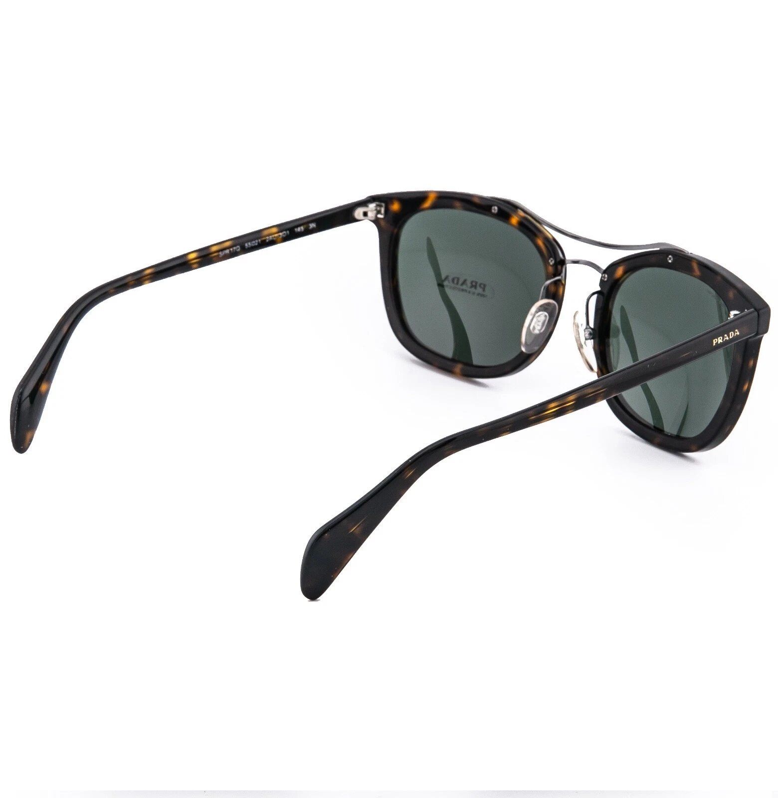 Prada PRADA 17Q SOCIETY Square Pilot PR17QS Tortoise Sunglasses Size ONE SIZE - 3 Thumbnail