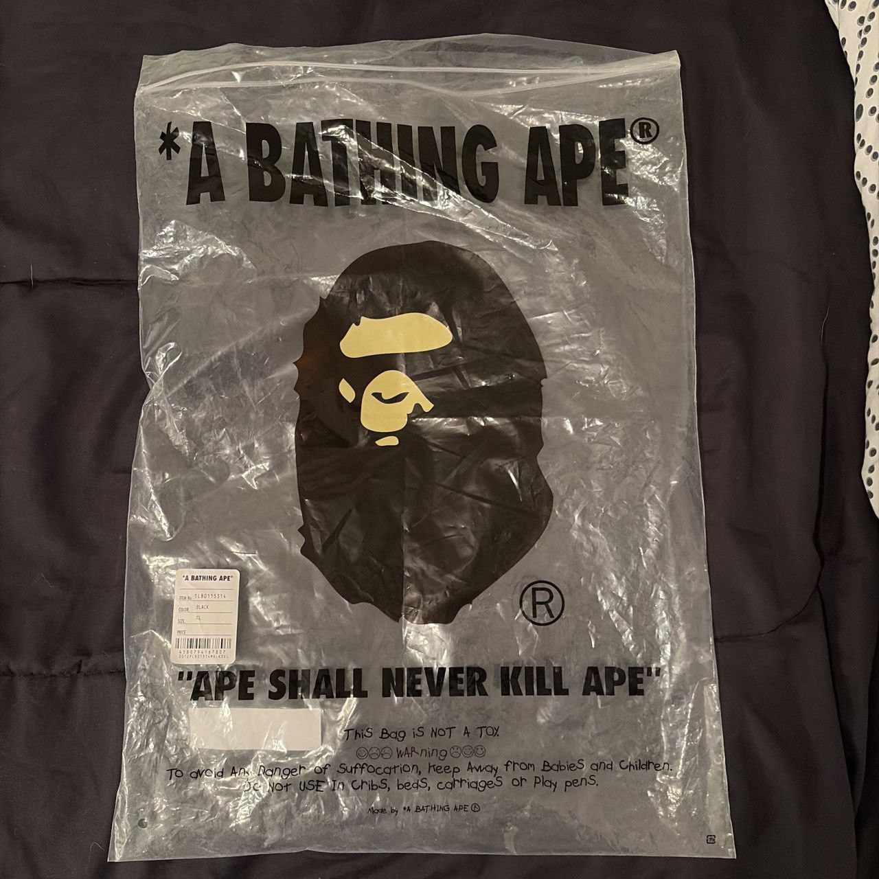 Bape Authentic BAPE Skeleton Full Zip Hoodie Size US XL / EU 56 / 4 - 12 Thumbnail