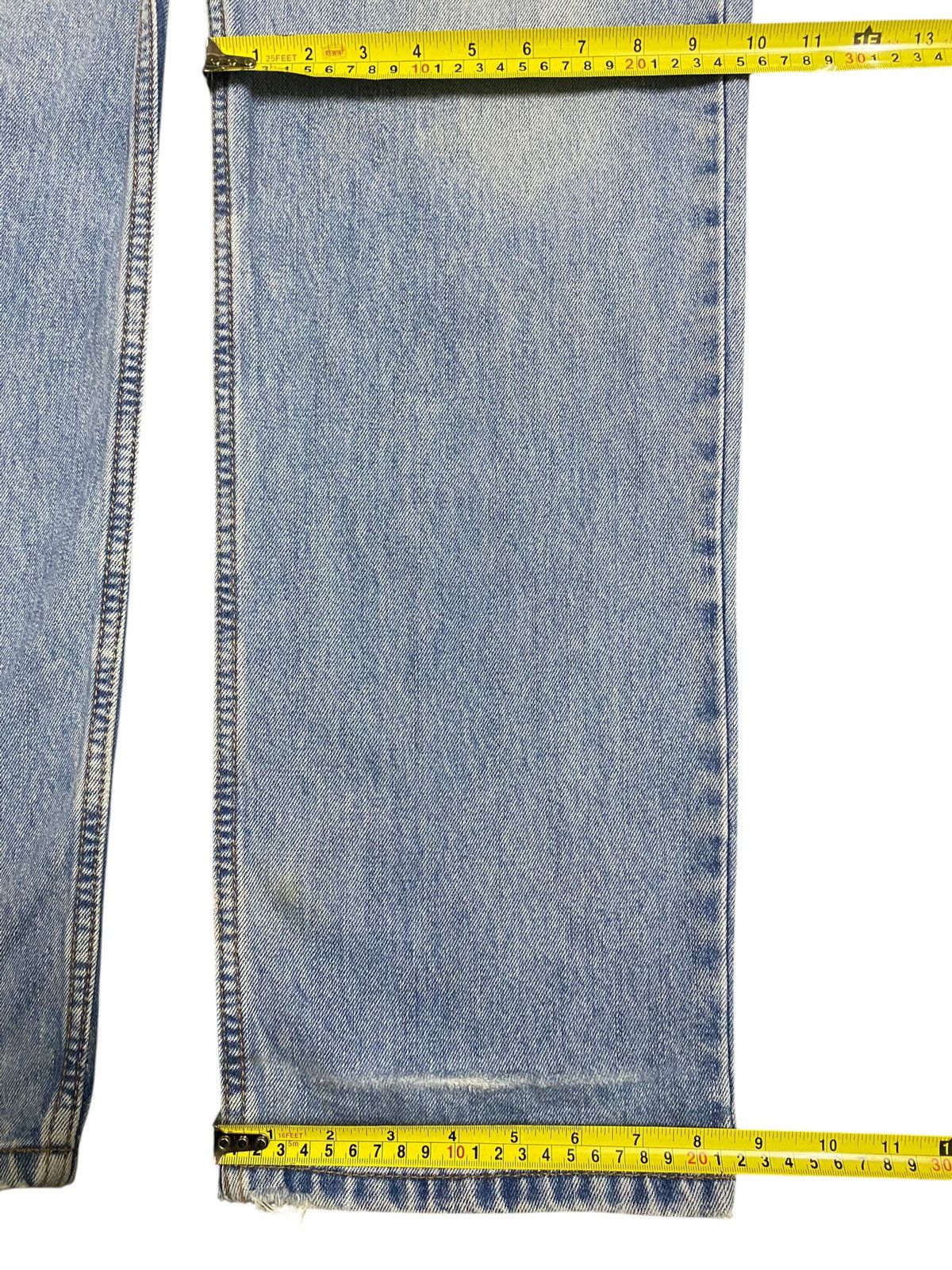 Levi's Vintage 1990 Levis550 Faded Wash Distressed Fit Jeans Size US 35 - 16 Thumbnail