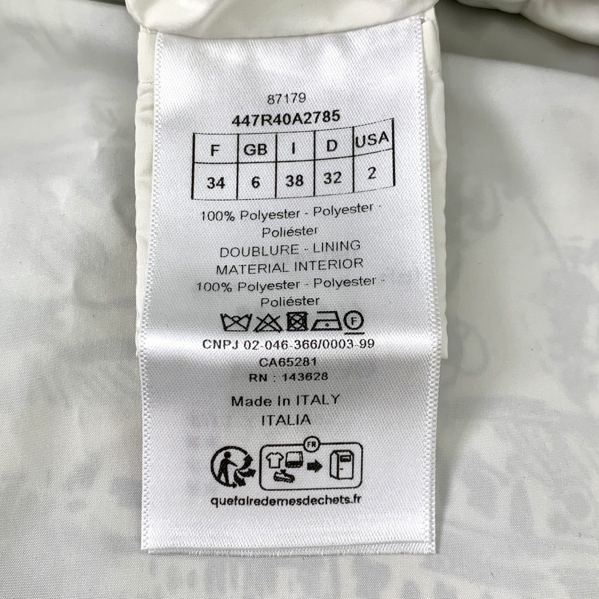 Dior Christian Dior Half-zip Short Sleeve Dress K26WX Size XXS / US 00 / IT 34 - 8 Thumbnail