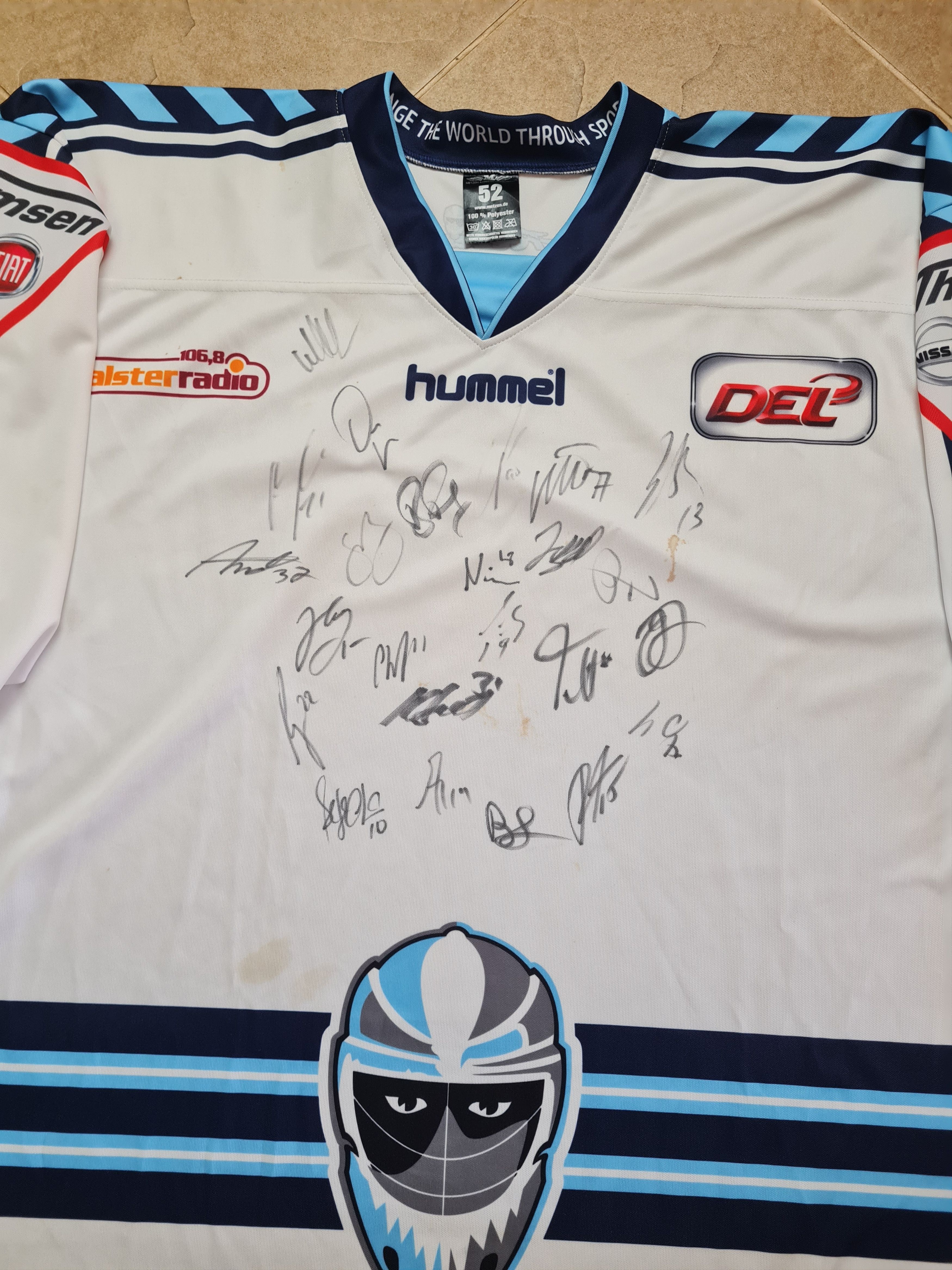 Other HAMBURG FREEZERS Humeel Shirt Maglia Camiseta kit Hockey Size US XXL / EU 58 / 5 - 12 Thumbnail