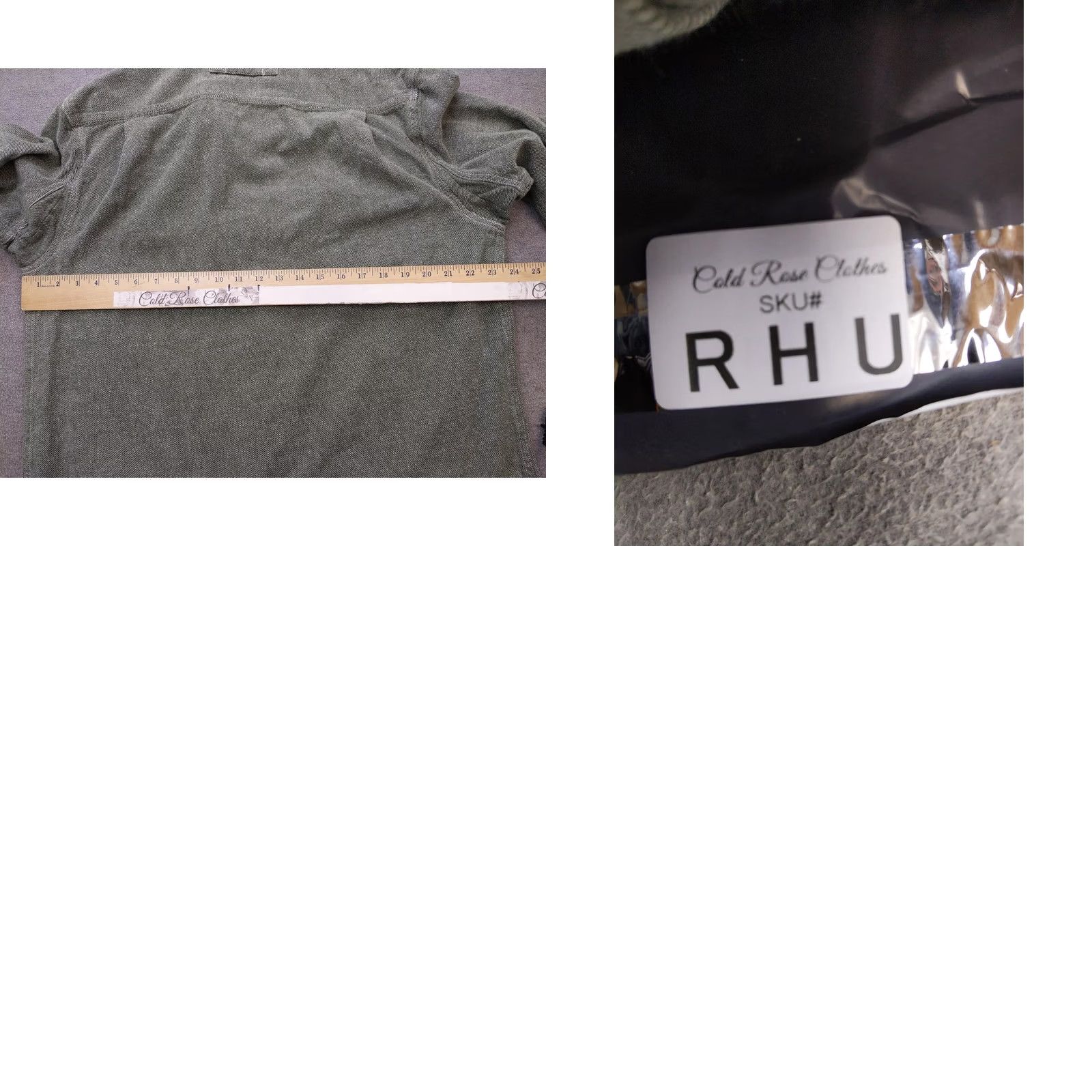 Duluth Trading Company Duluth Trading Co Shirt Mens L Green Cotton Twill Button Up Pockets Size US L / EU 52-54 / 3 - 8 Thumbnail