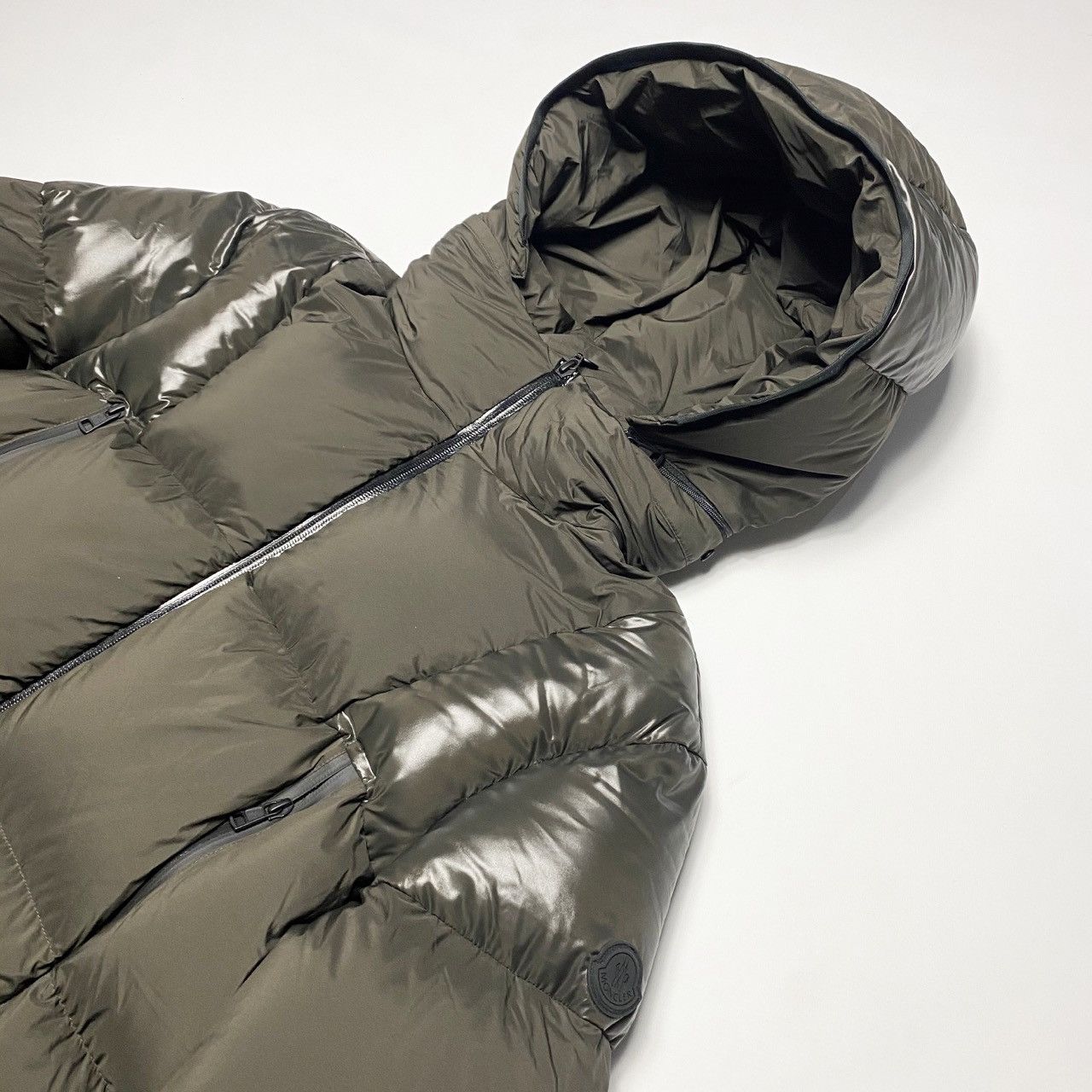 Moncler Moncler Size 3 M L brown khaki green mens puffer jacket down Size US L / EU 52-54 / 3 - 4 Thumbnail