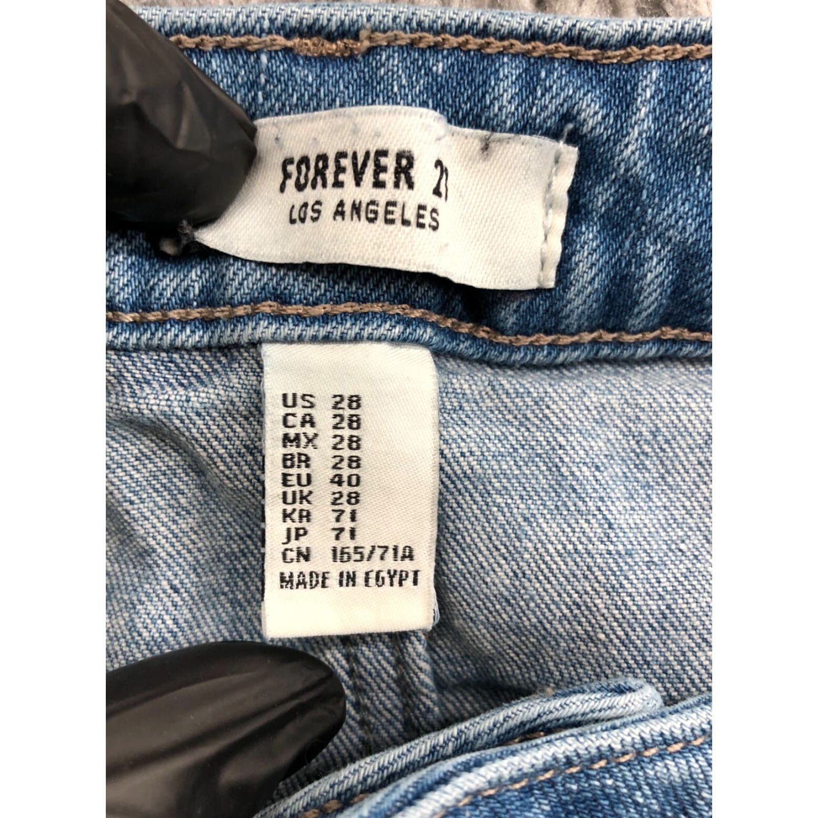 Forever 21 Forever 21 Skirt Women Midi Denim Blue 28 Regular --}} Size 28" / US 6 / IT 42 - 7 Thumbnail